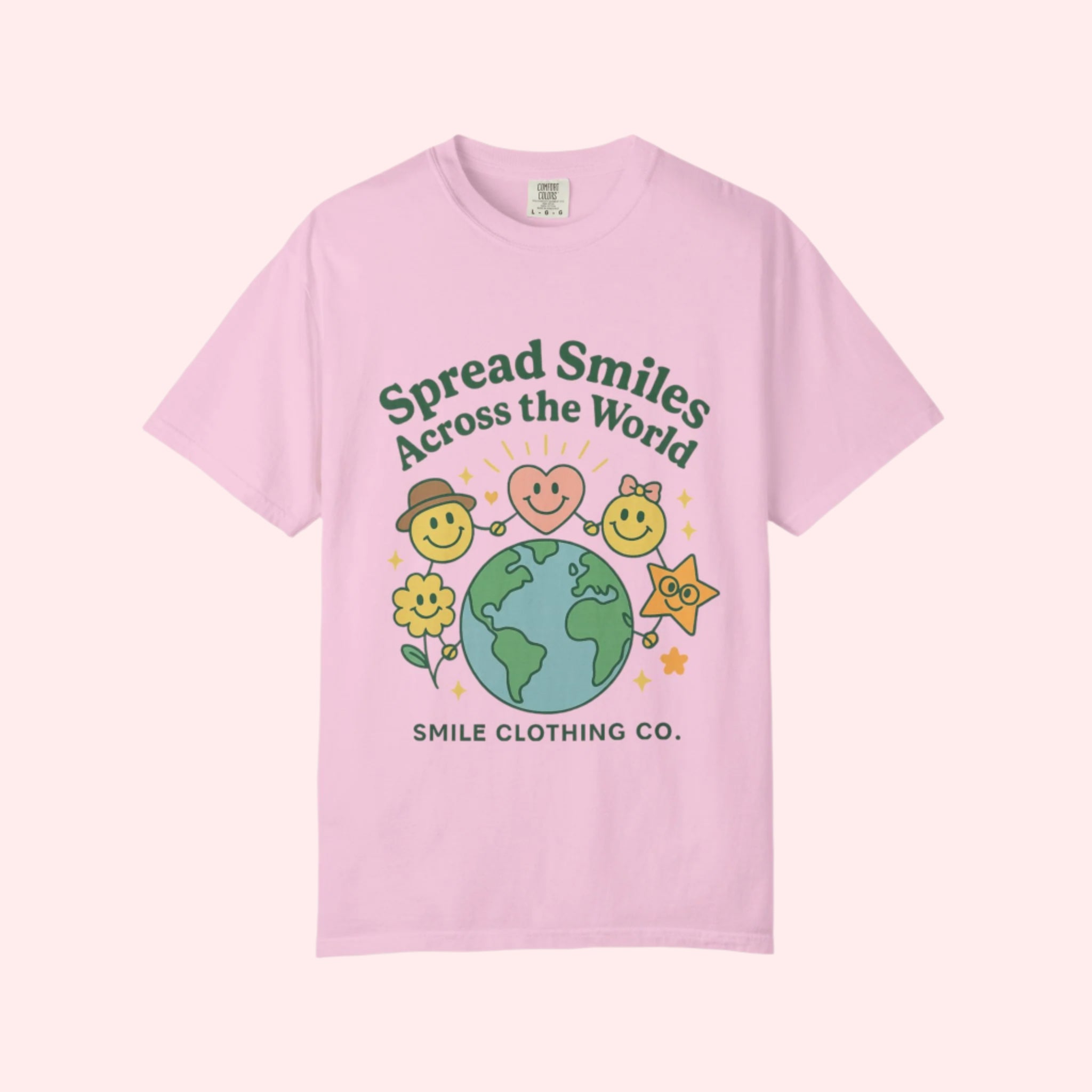 Spread Smiles Across the World Shirt - Smile Clothing