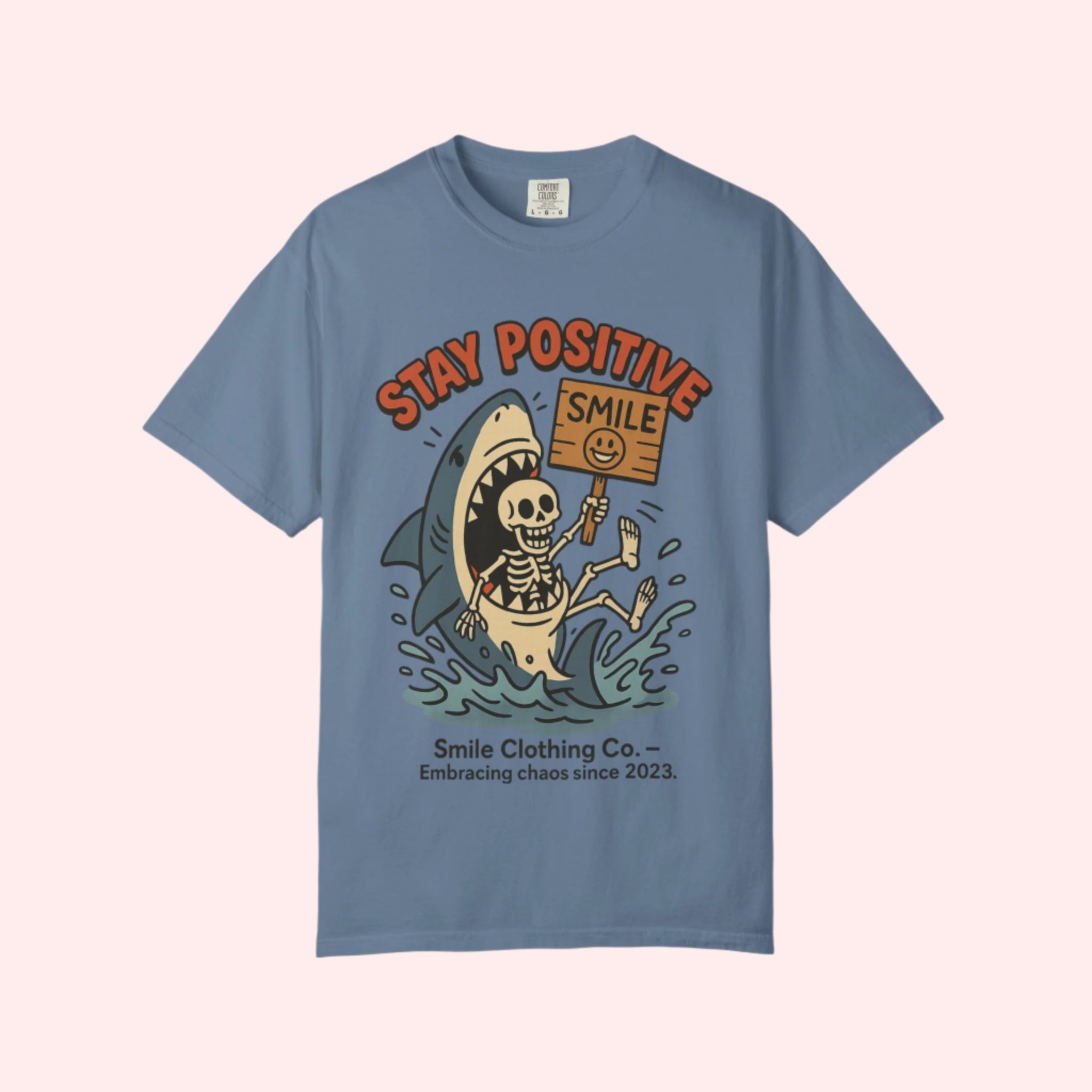 Smile | Stay Positive Shirt - Smile Clothing