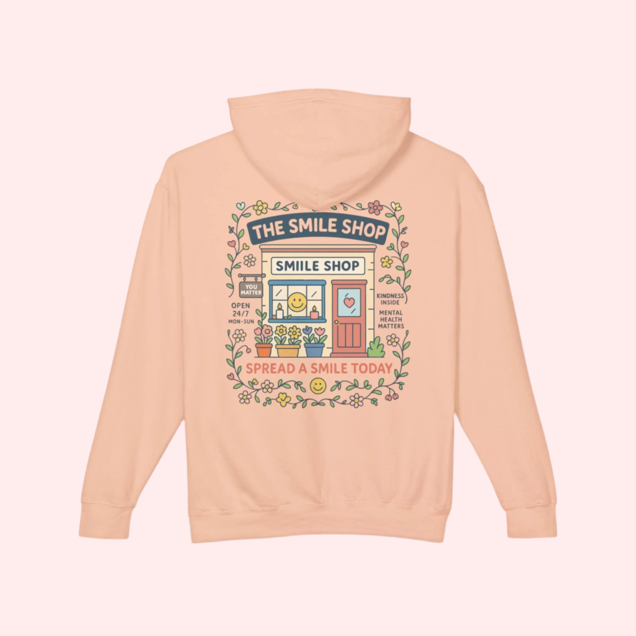 Smile "Flower Shop" Hoodie - Smile Clothing