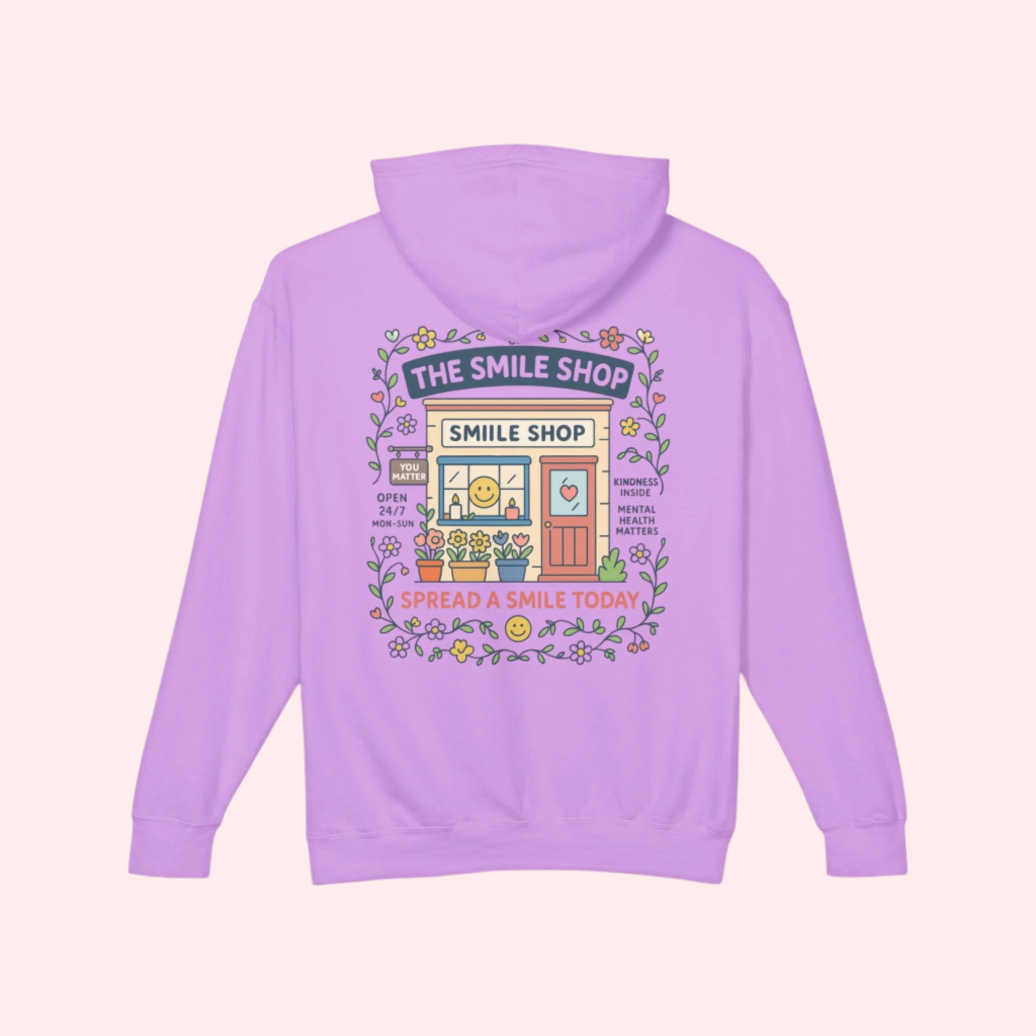 Smile "Flower Shop" Hoodie - Smile Clothing