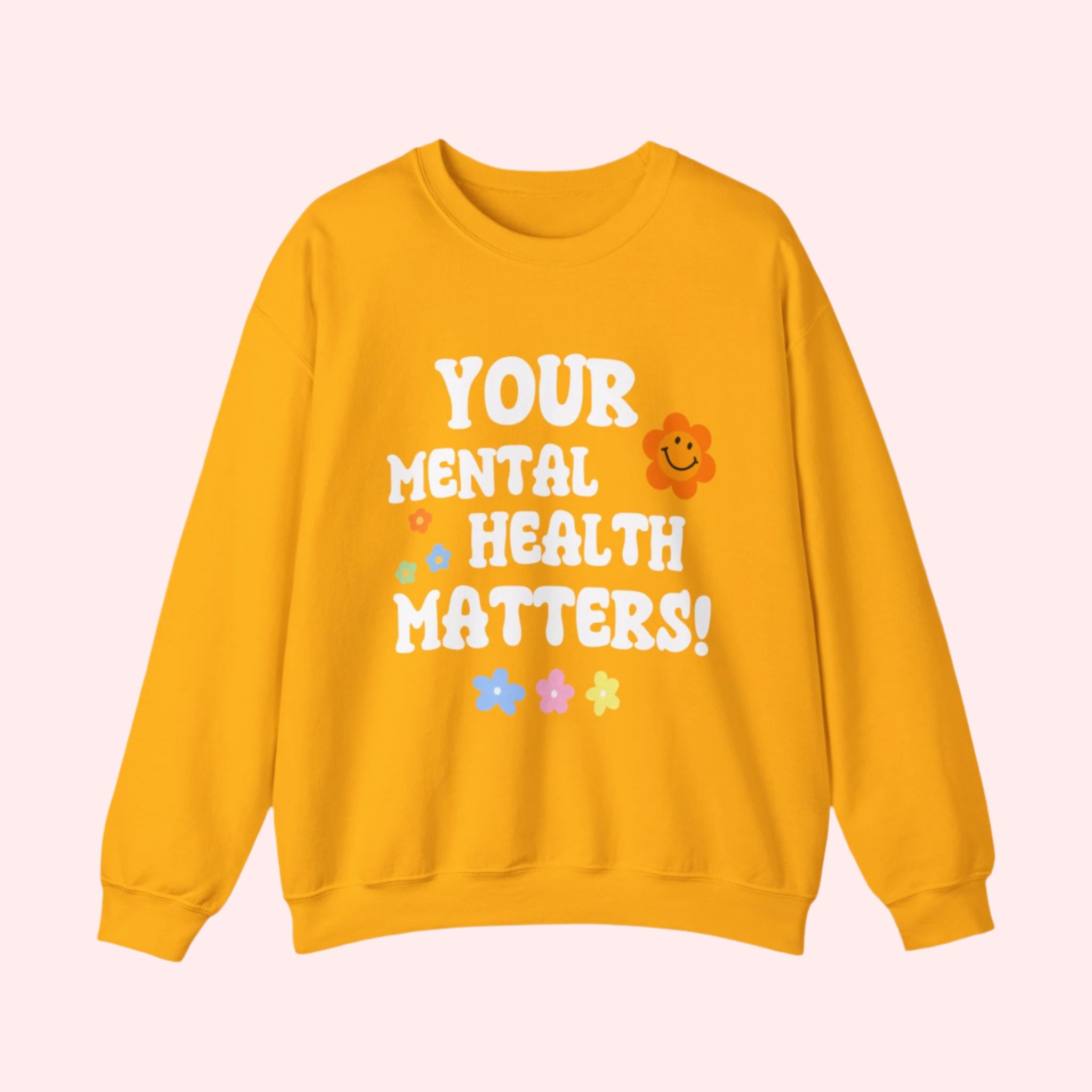 Mental Health Matters Crewneck - Smile Clothing