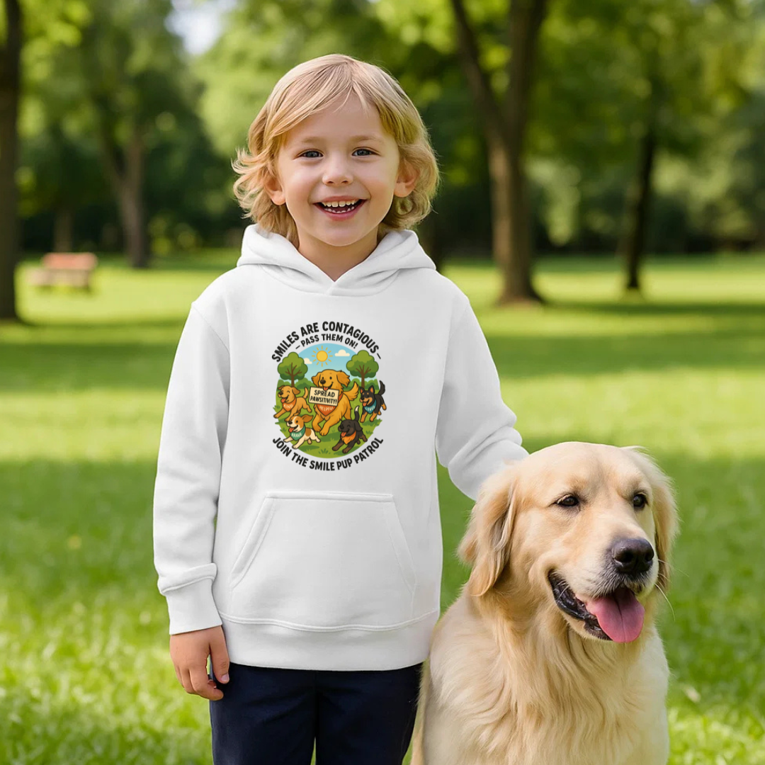Smile “Pup Patrol” Kids Hoodie