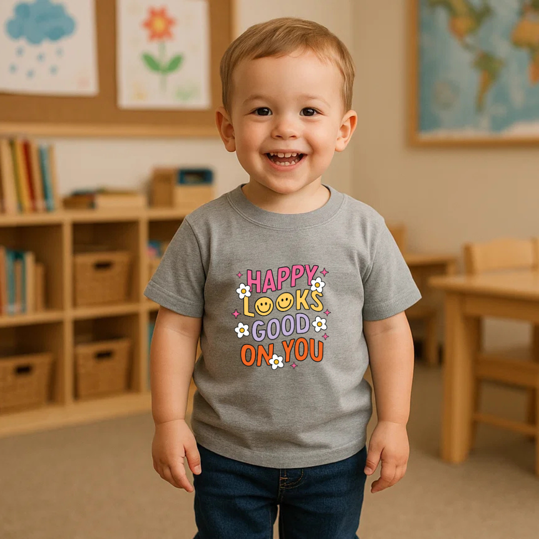 Happy Looks Good Toddler Shirt