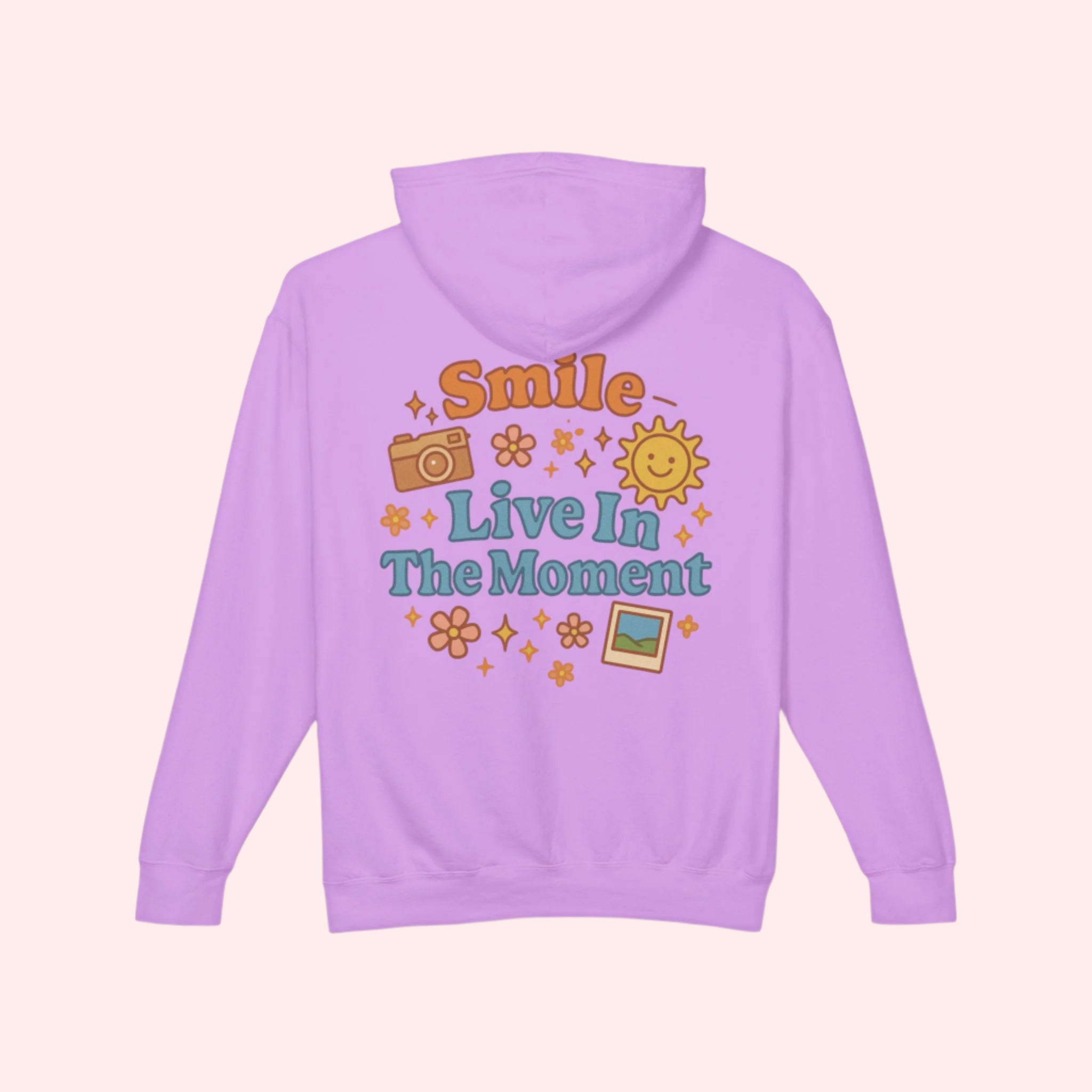 Smile Live In The Moment Hoodie - Smile Clothing