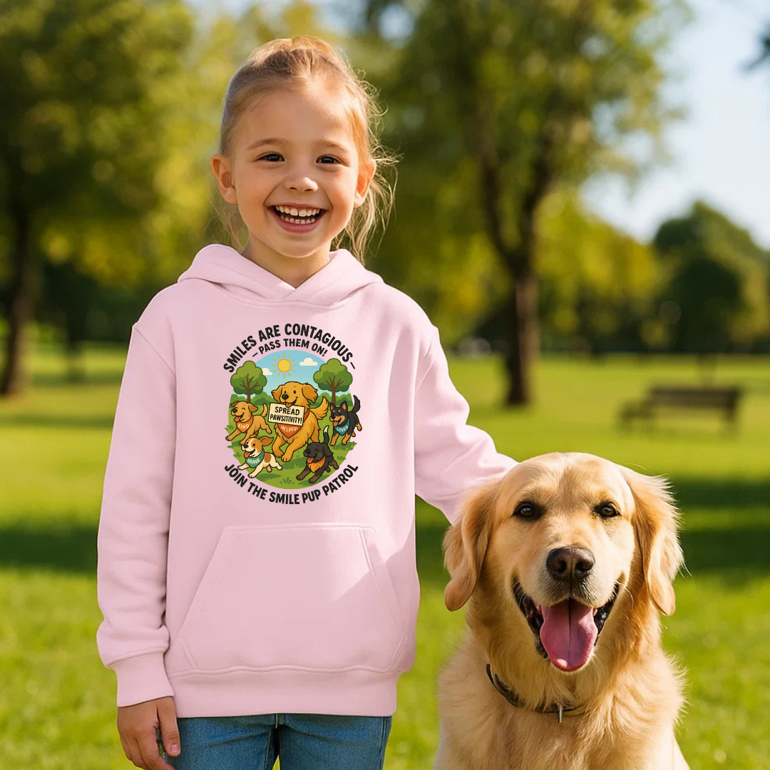 Smile “Pup Patrol” Kids Hoodie