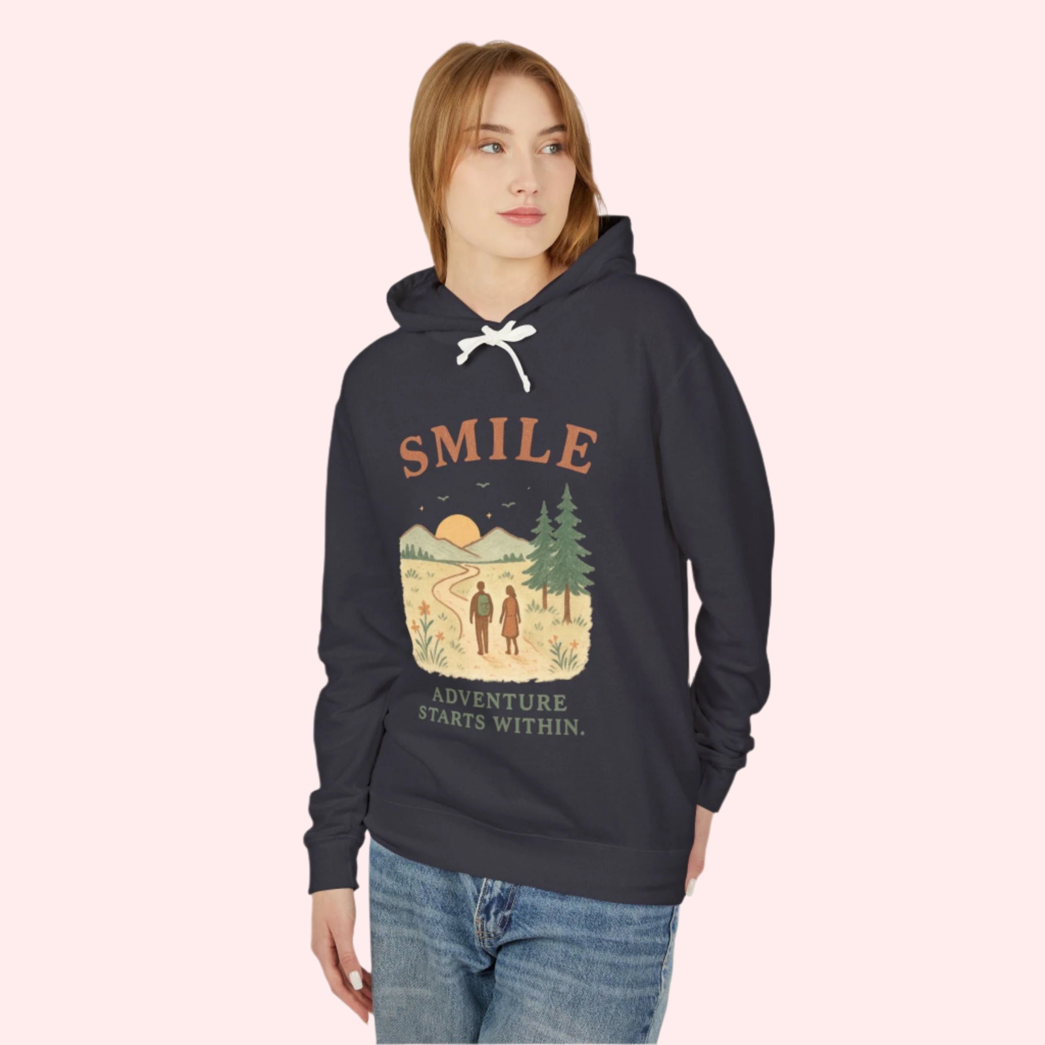 Smile “Adventures Start Within” Hoodie - Smile Clothing