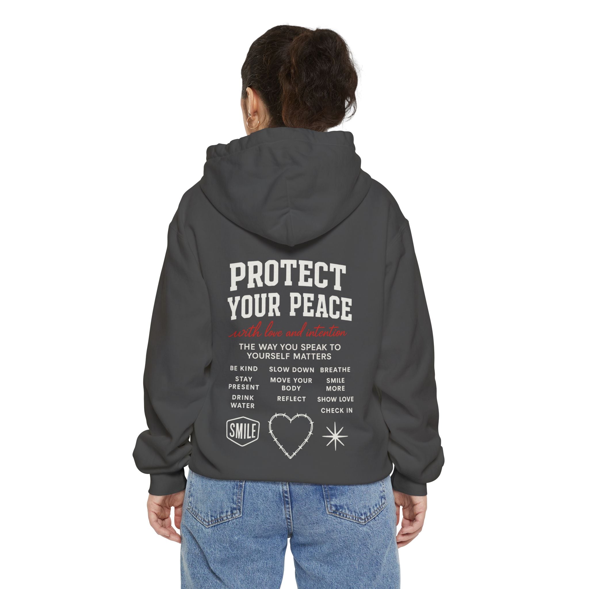Smile Protect Your Peace Hoodie