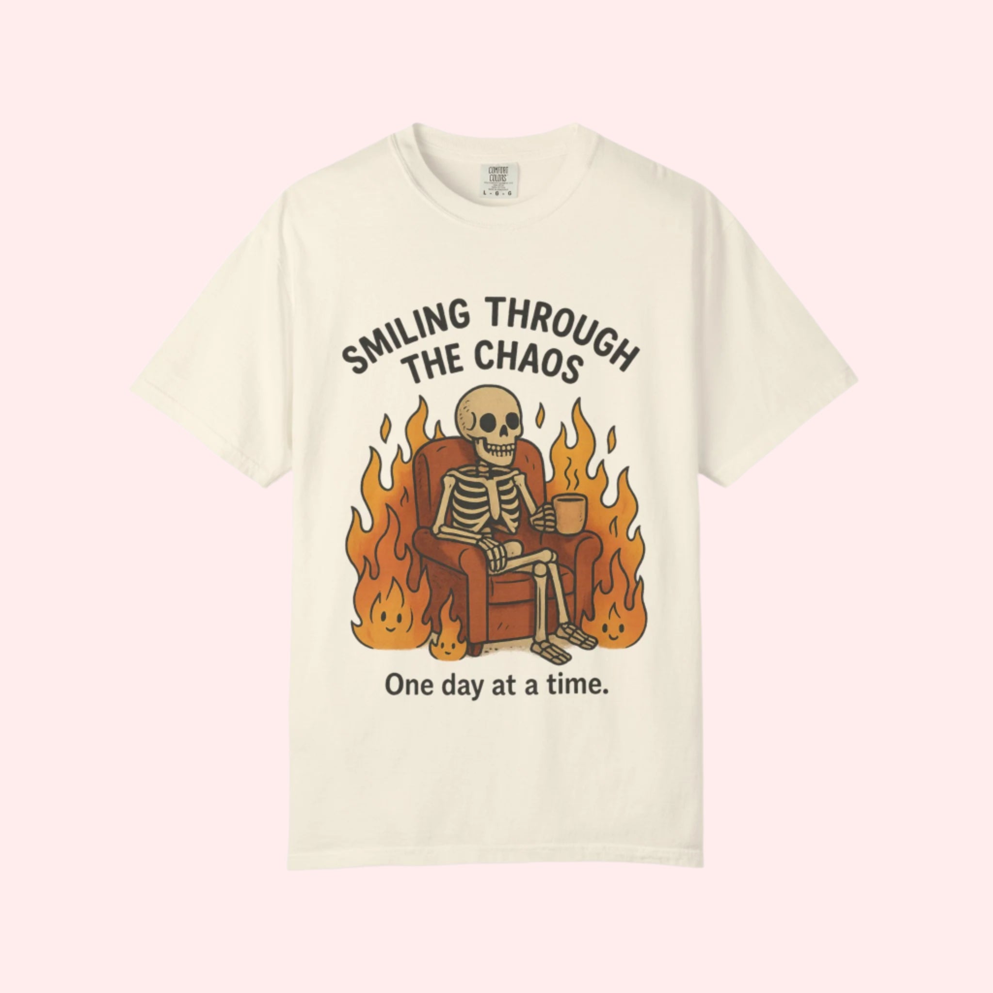 Smiling Through Chaos Shirt - Smile Clothing