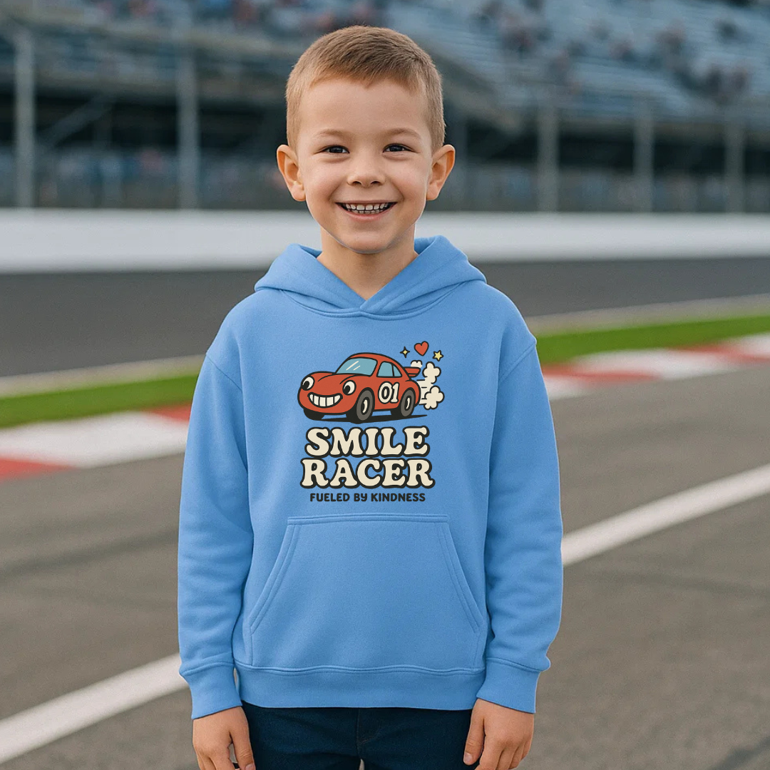 Smile “Racer” Kids Hoodie