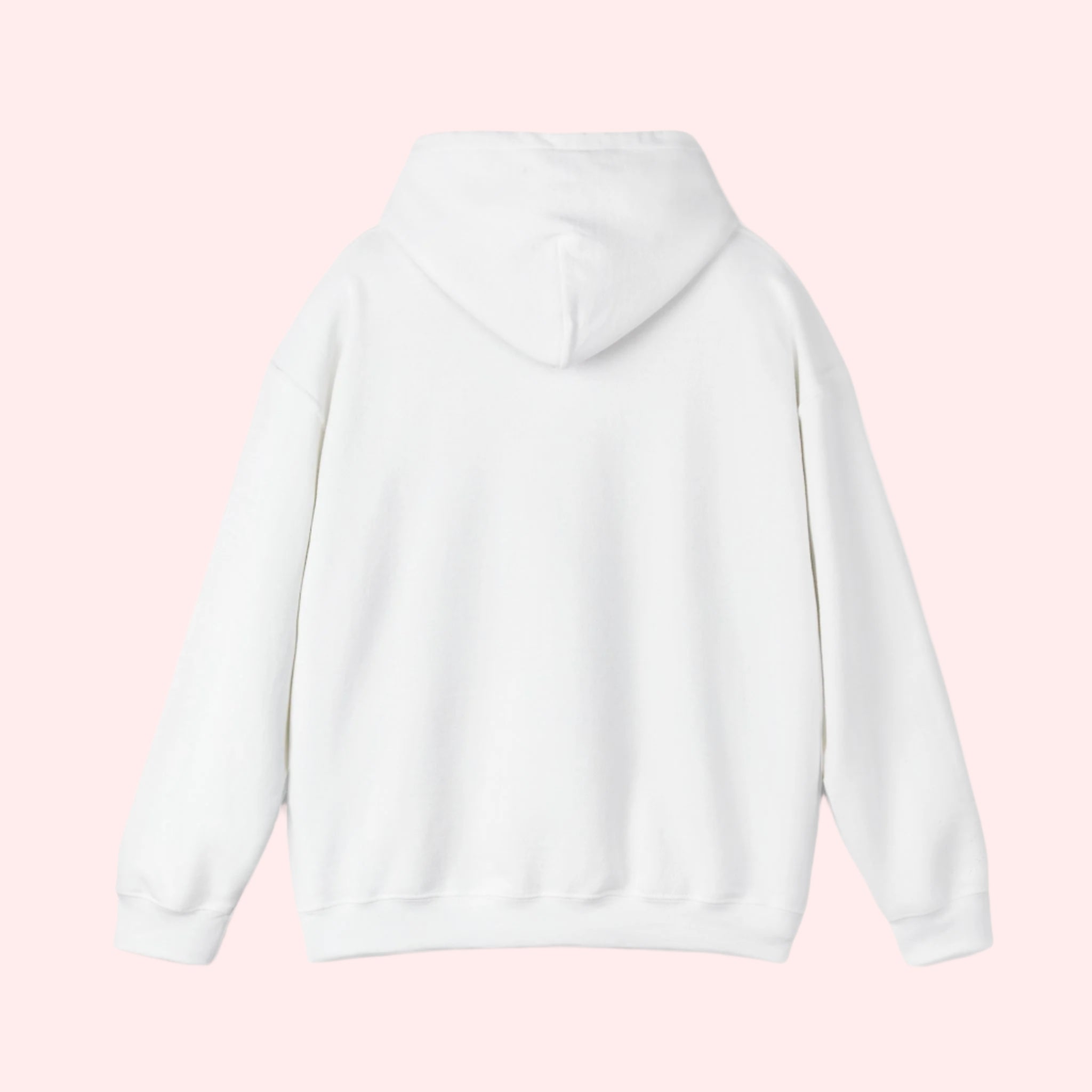 Wear a Smile White Embroidered Hoodie