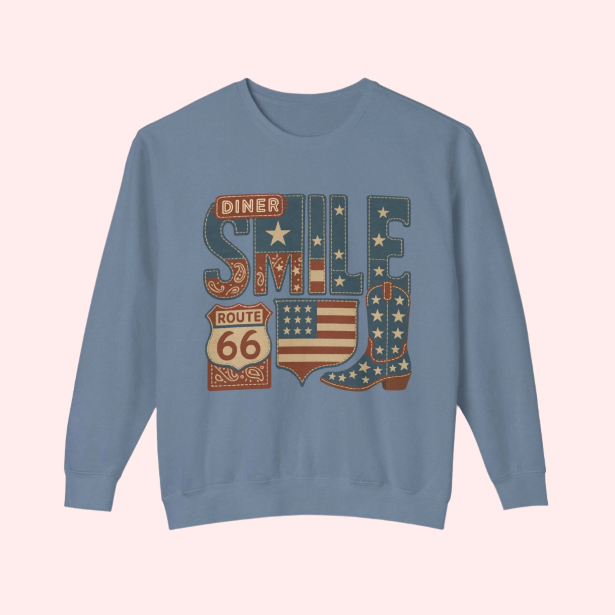 Smile Roadtrip Crewneck