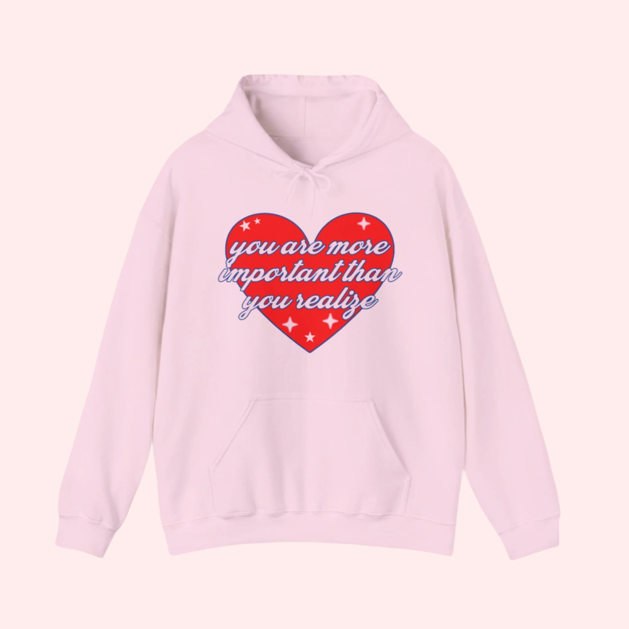Smile You Are Important Hoodie - Smile Clothing