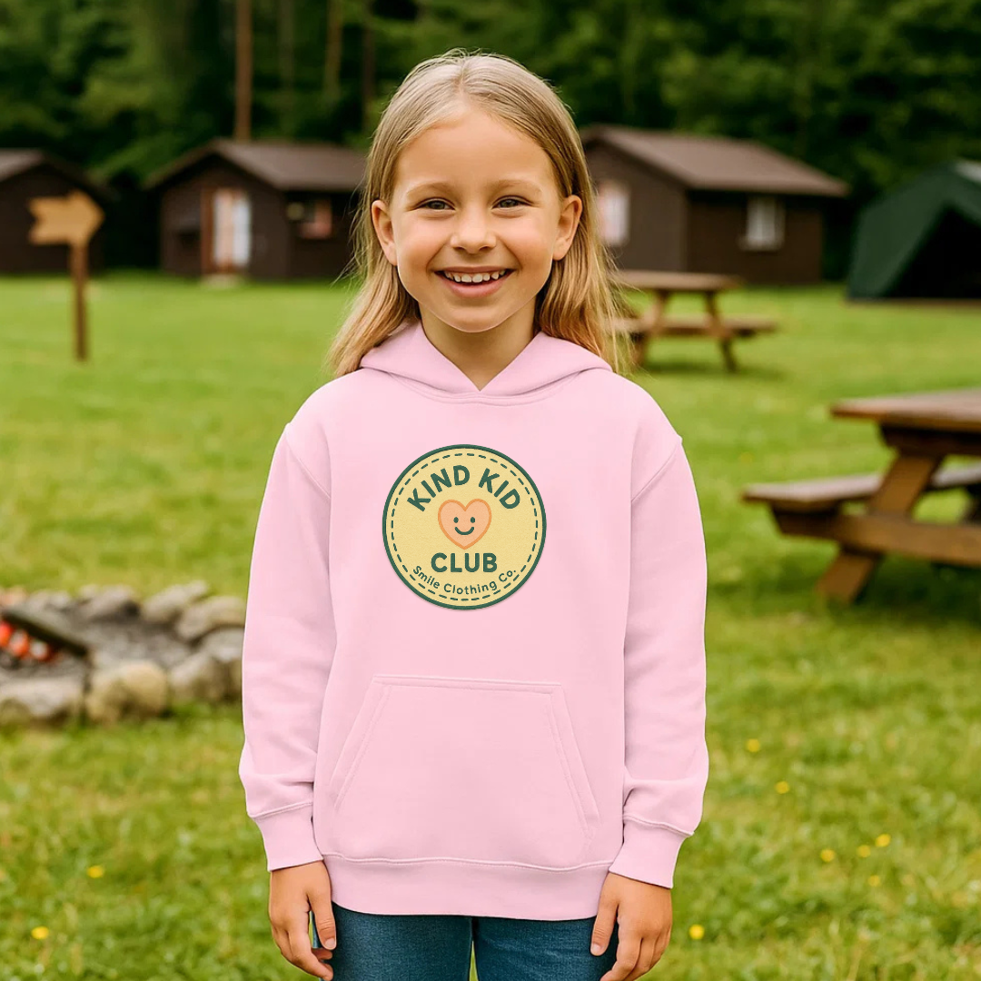 Smile “Kind Kid Club” Kids Hoodie