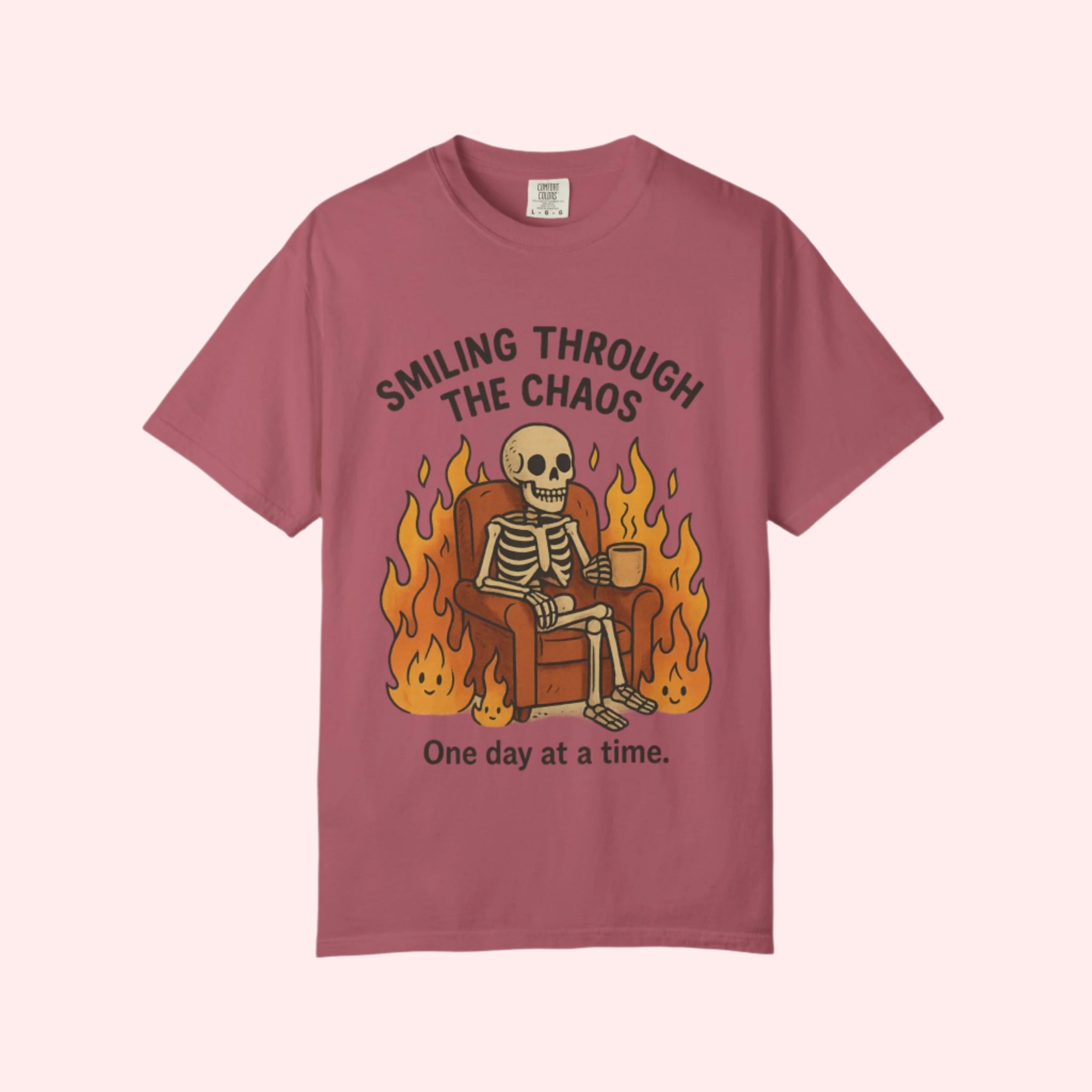 Smiling Through Chaos Shirt - Smile Clothing