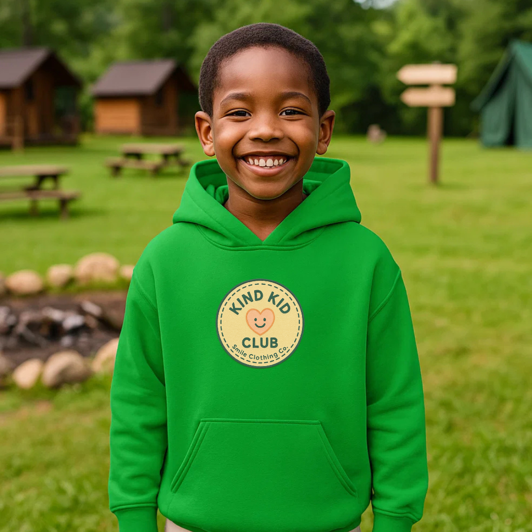 Smile “Kind Kid Club” Kids Hoodie