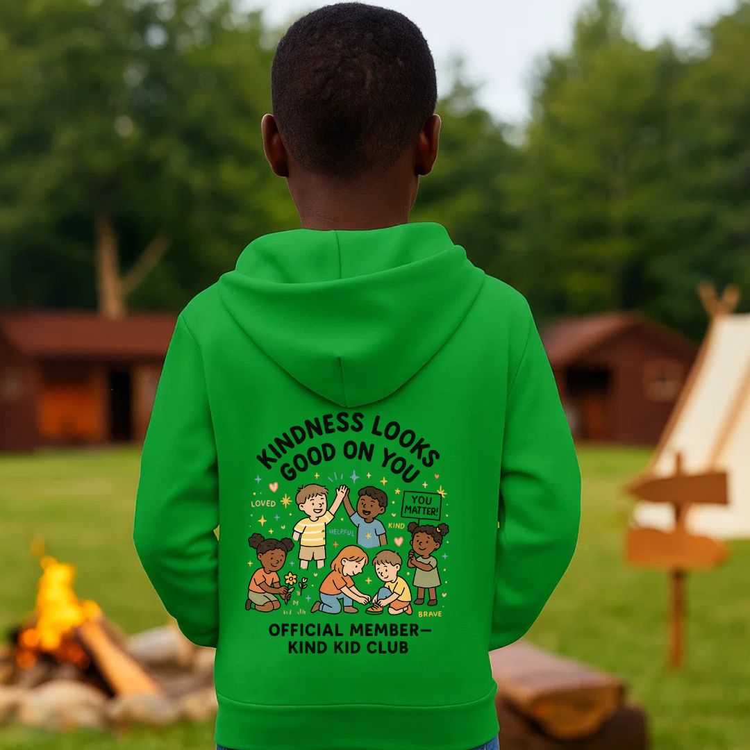 Smile “Kind Kid Club” Kids Hoodie