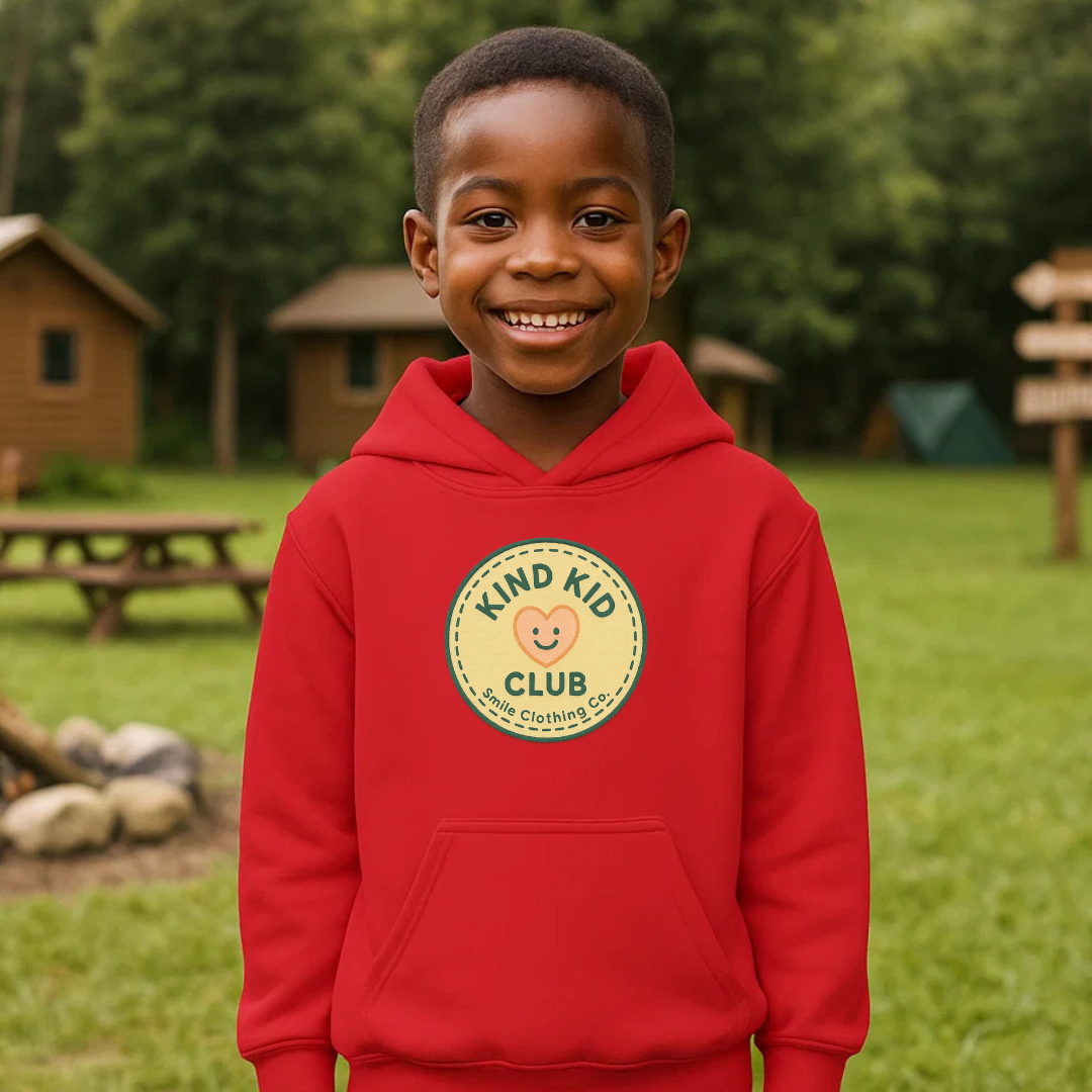 Smile “Kind Kid Club” Kids Hoodie