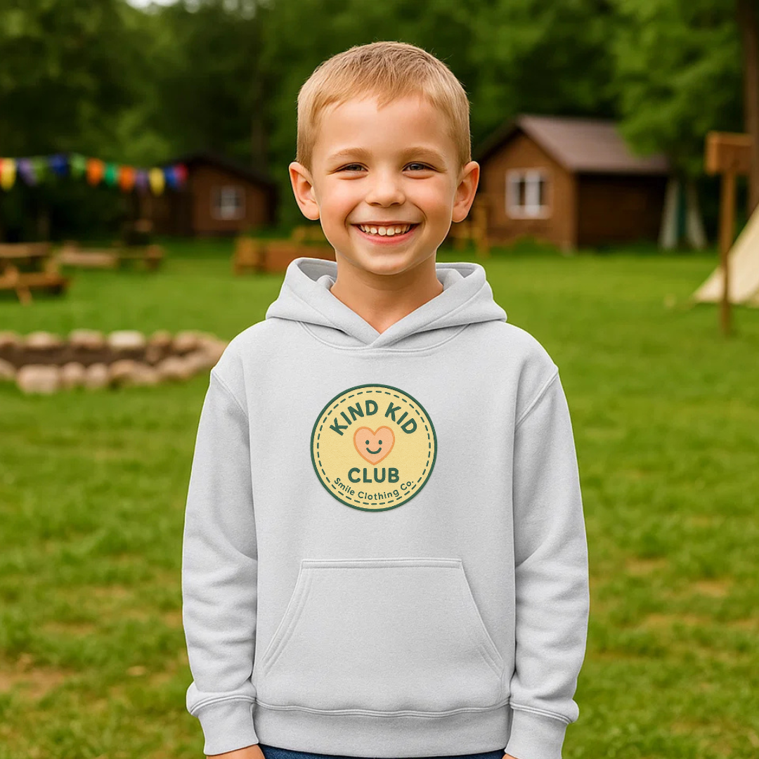 Smile “Kind Kid Club” Kids Hoodie