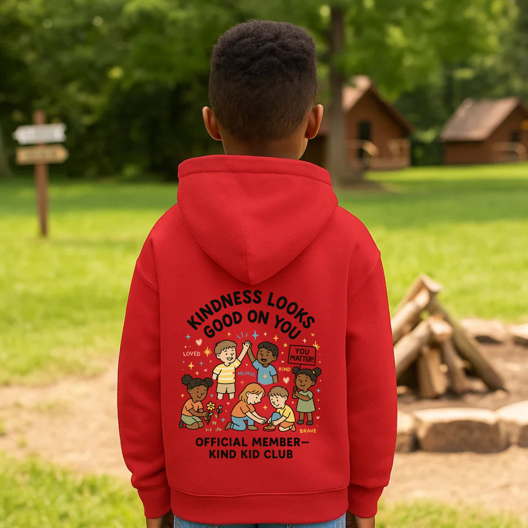 Smile “Kind Kid Club” Kids Hoodie