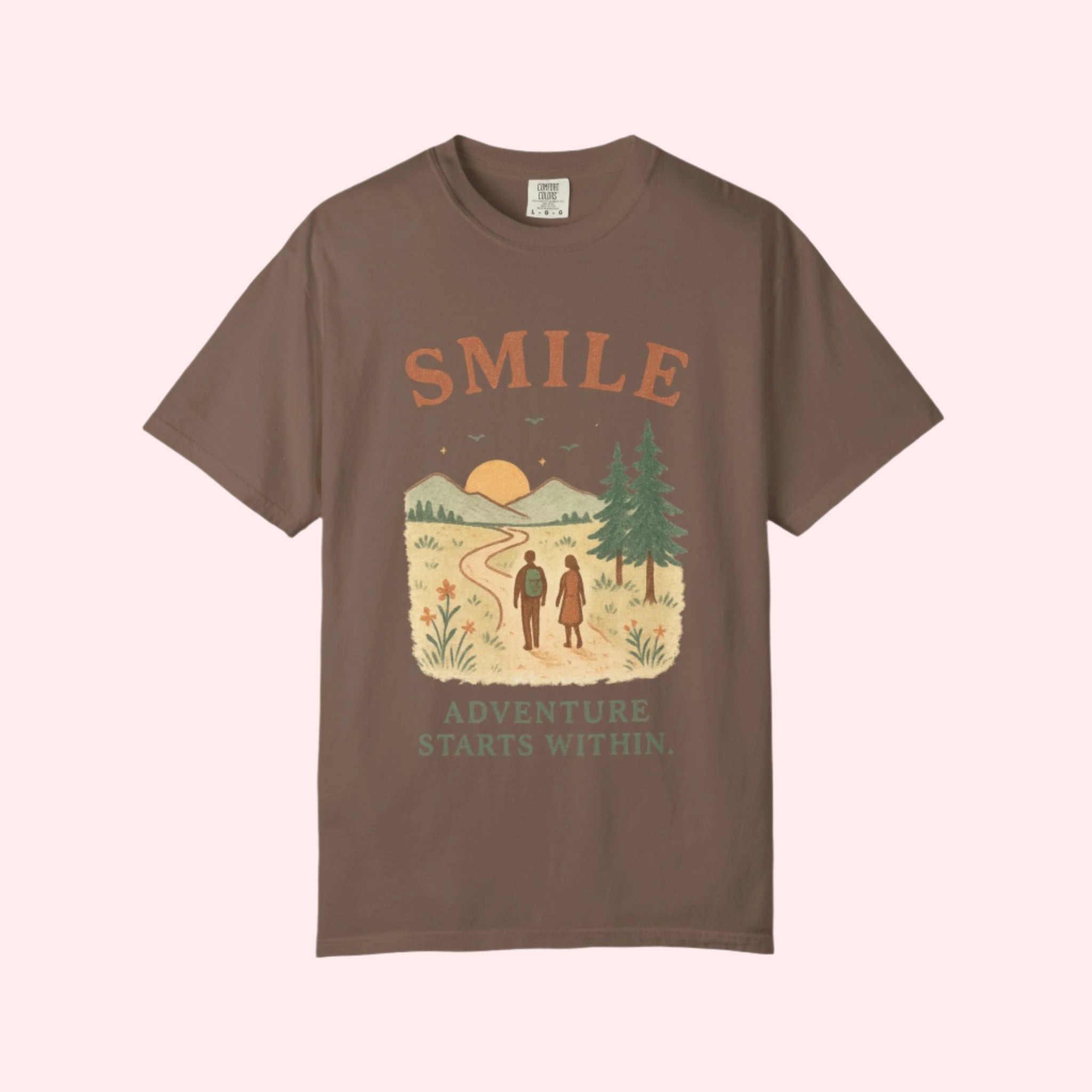 Smile “Adventures Start Within” Shirt - Smile Clothing