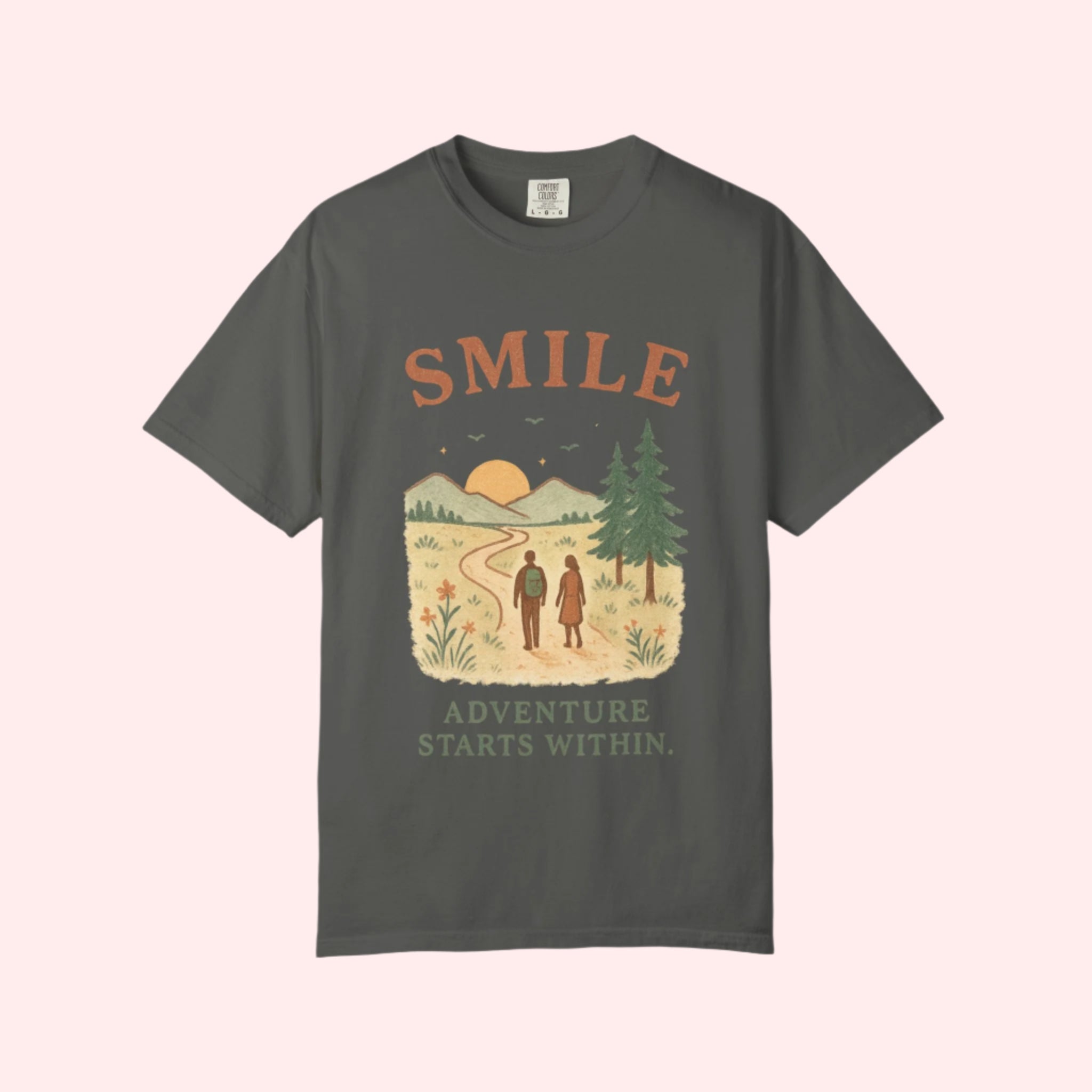 Smile “Adventures Start Within” Shirt - Smile Clothing