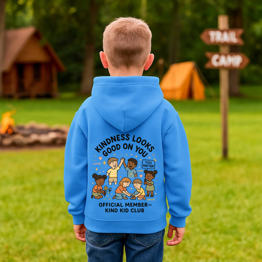 Smile “Kind Kid Club” Kids Hoodie