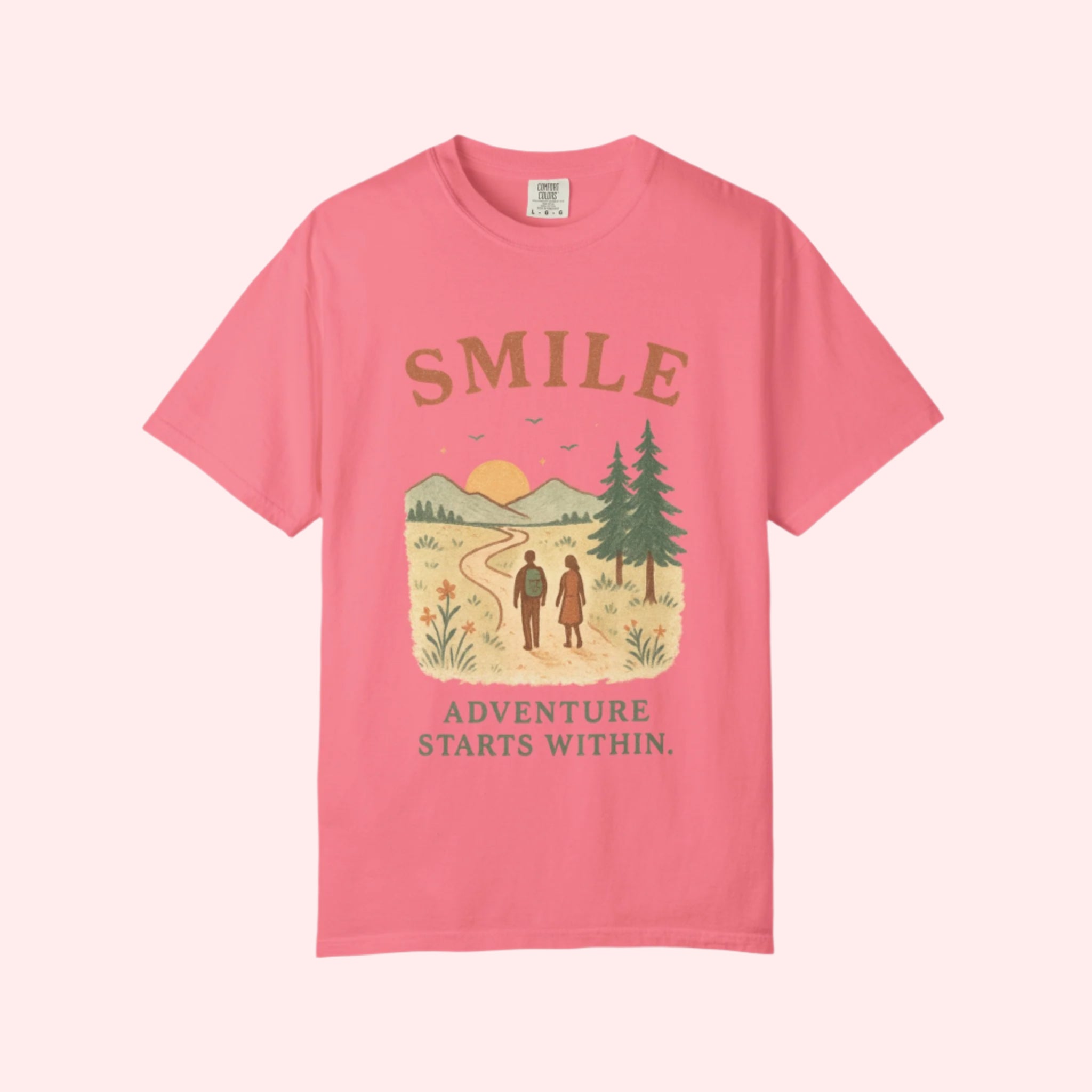 Smile “Adventures Start Within” Shirt - Smile Clothing