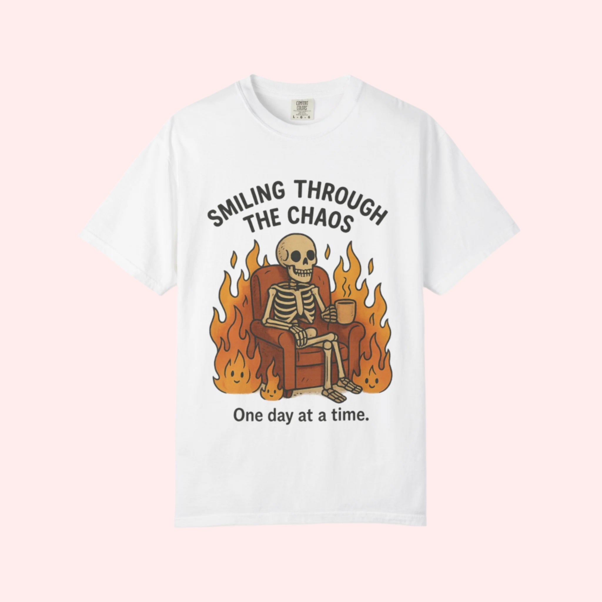Smiling Through Chaos Shirt - Smile Clothing
