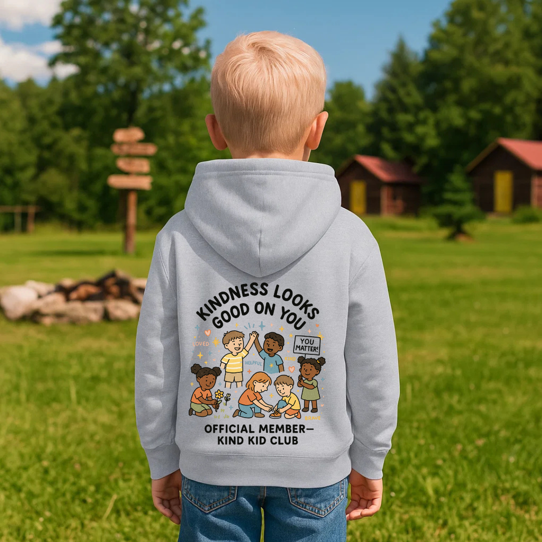 Smile “Kind Kid Club” Kids Hoodie