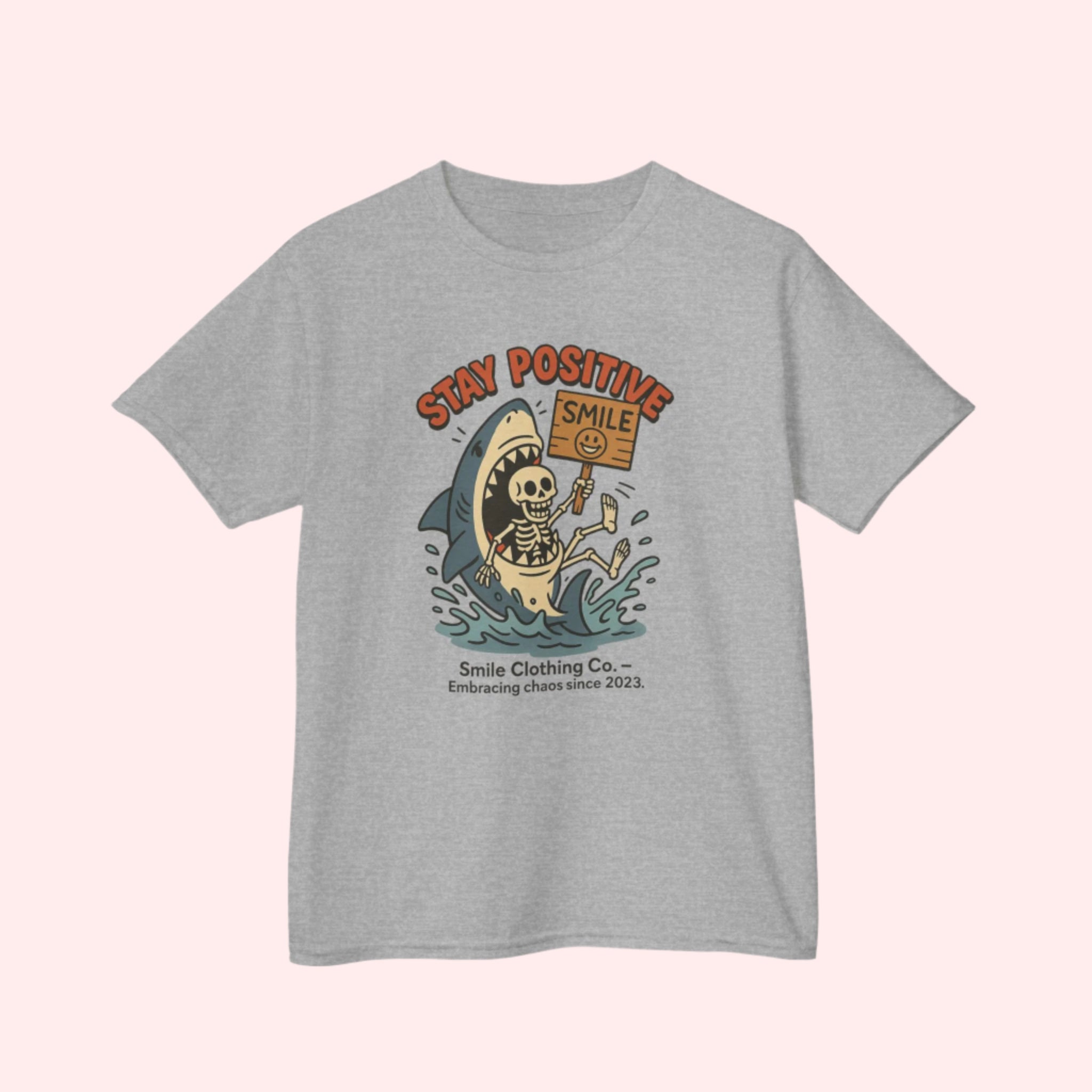 Stay Positive Kids Shirt - Smile Clothing