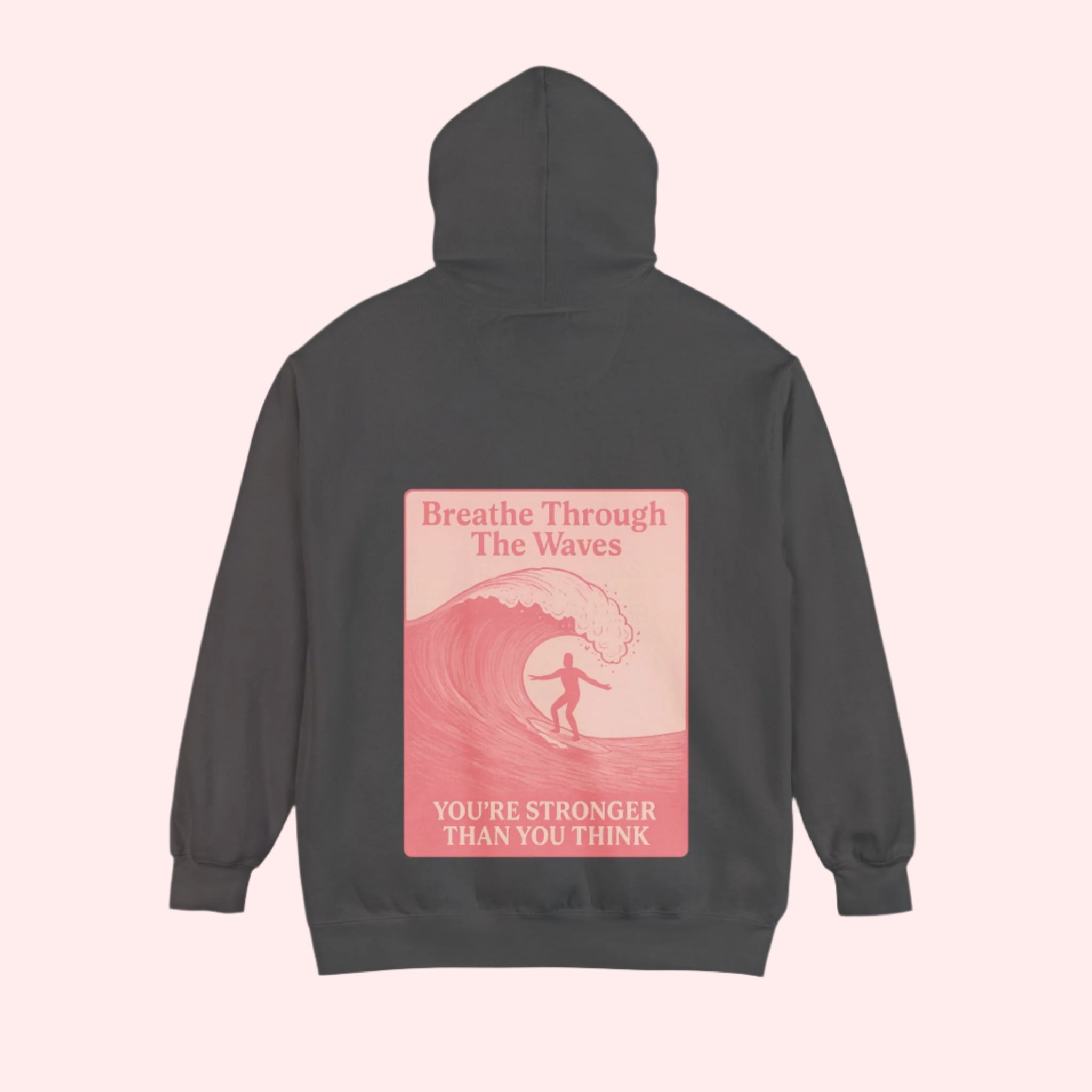 Smile Breathe Through the Waves Hoodie - Smile Clothing