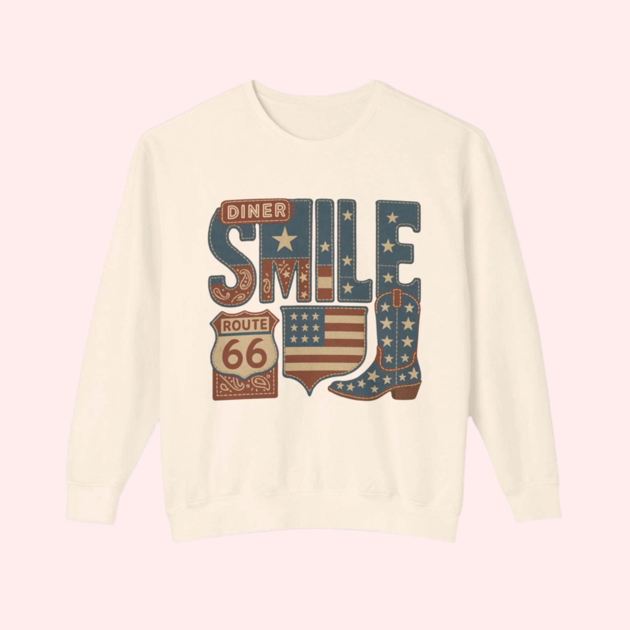 Smile Roadtrip Crewneck