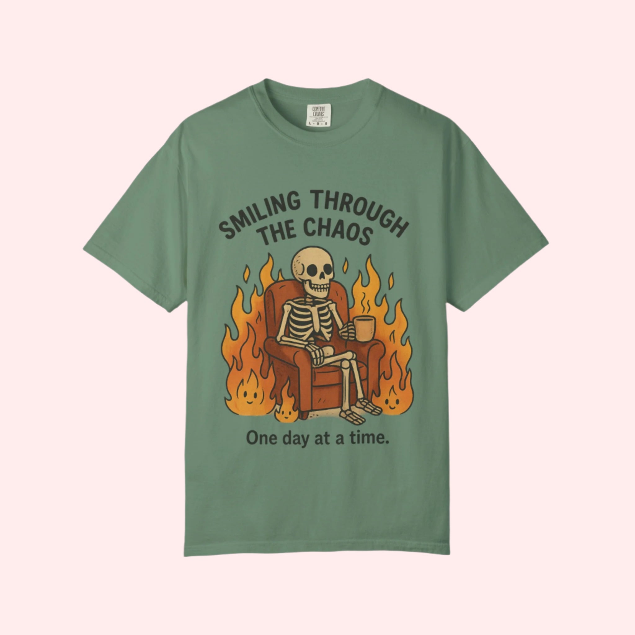 Smiling Through Chaos Shirt - Smile Clothing