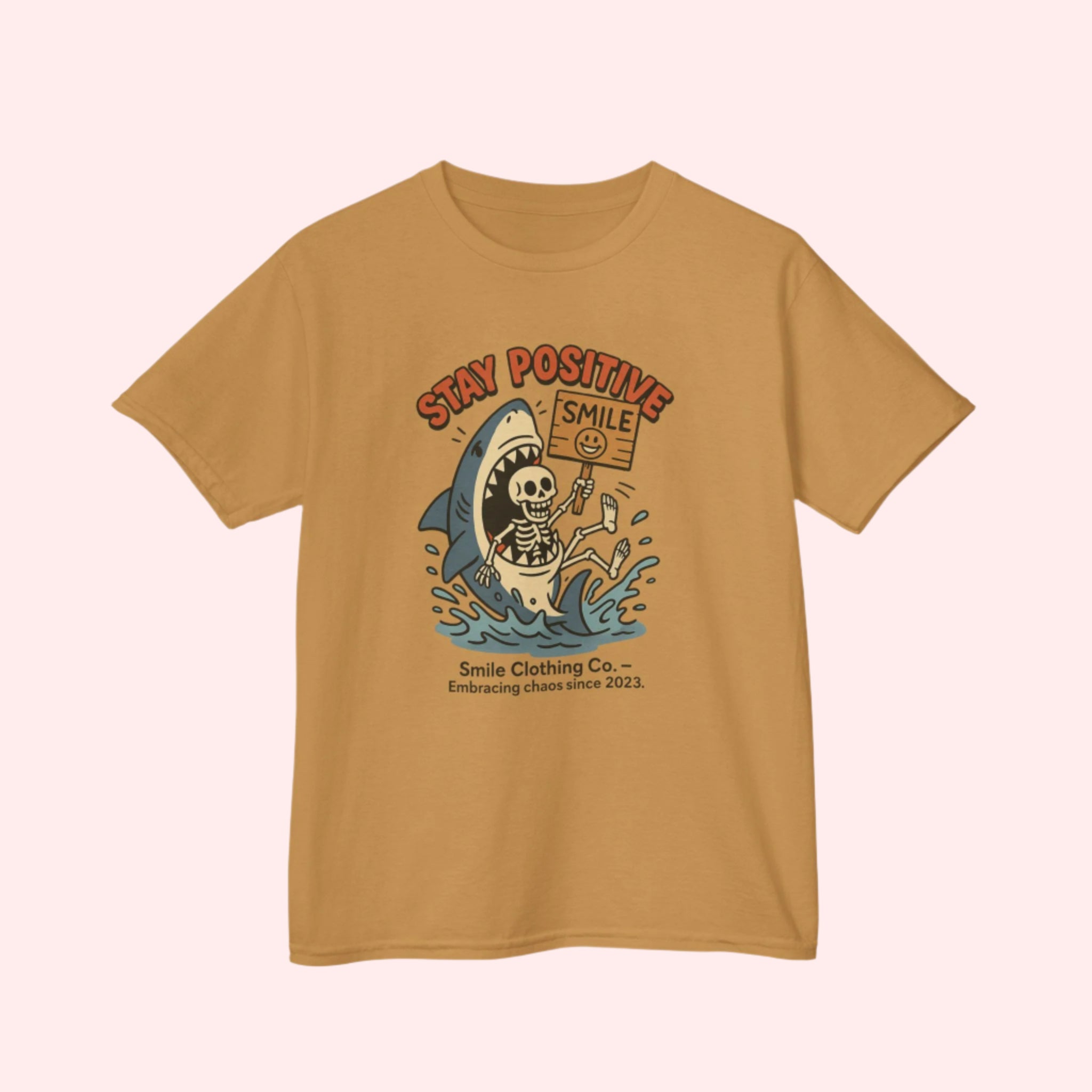 Stay Positive Kids Shirt - Smile Clothing