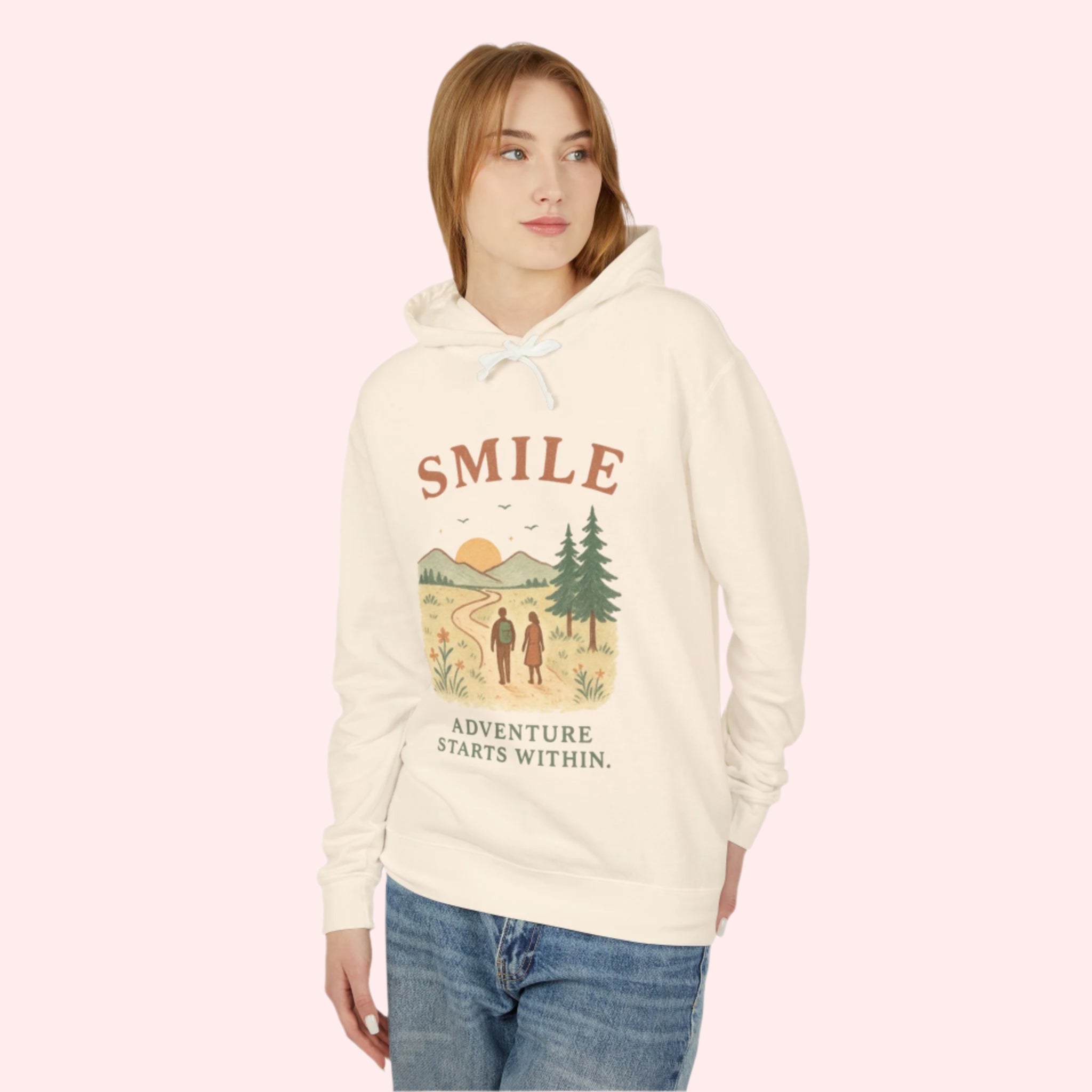 Smile “Adventures Start Within” Hoodie - Smile Clothing