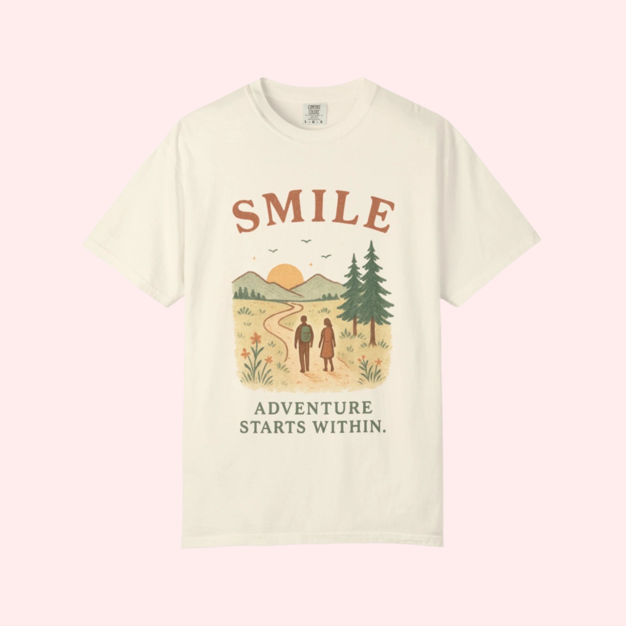Smile “Adventures Start Within” Shirt - Smile Clothing