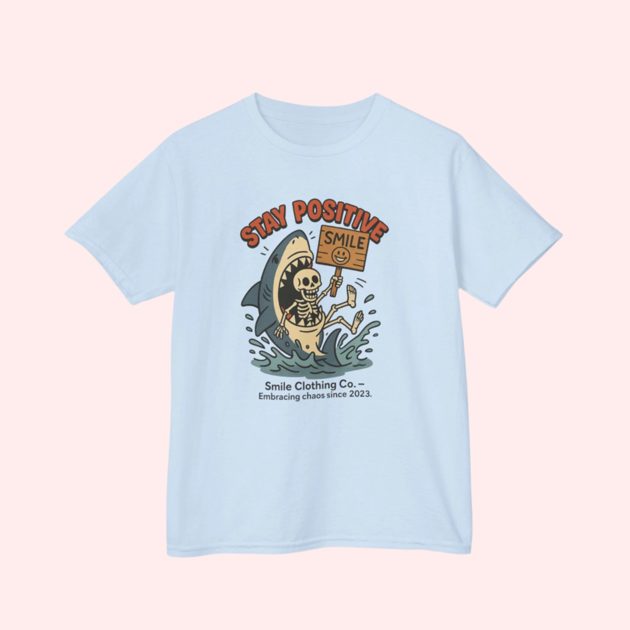Stay Positive Kids Shirt - Smile Clothing