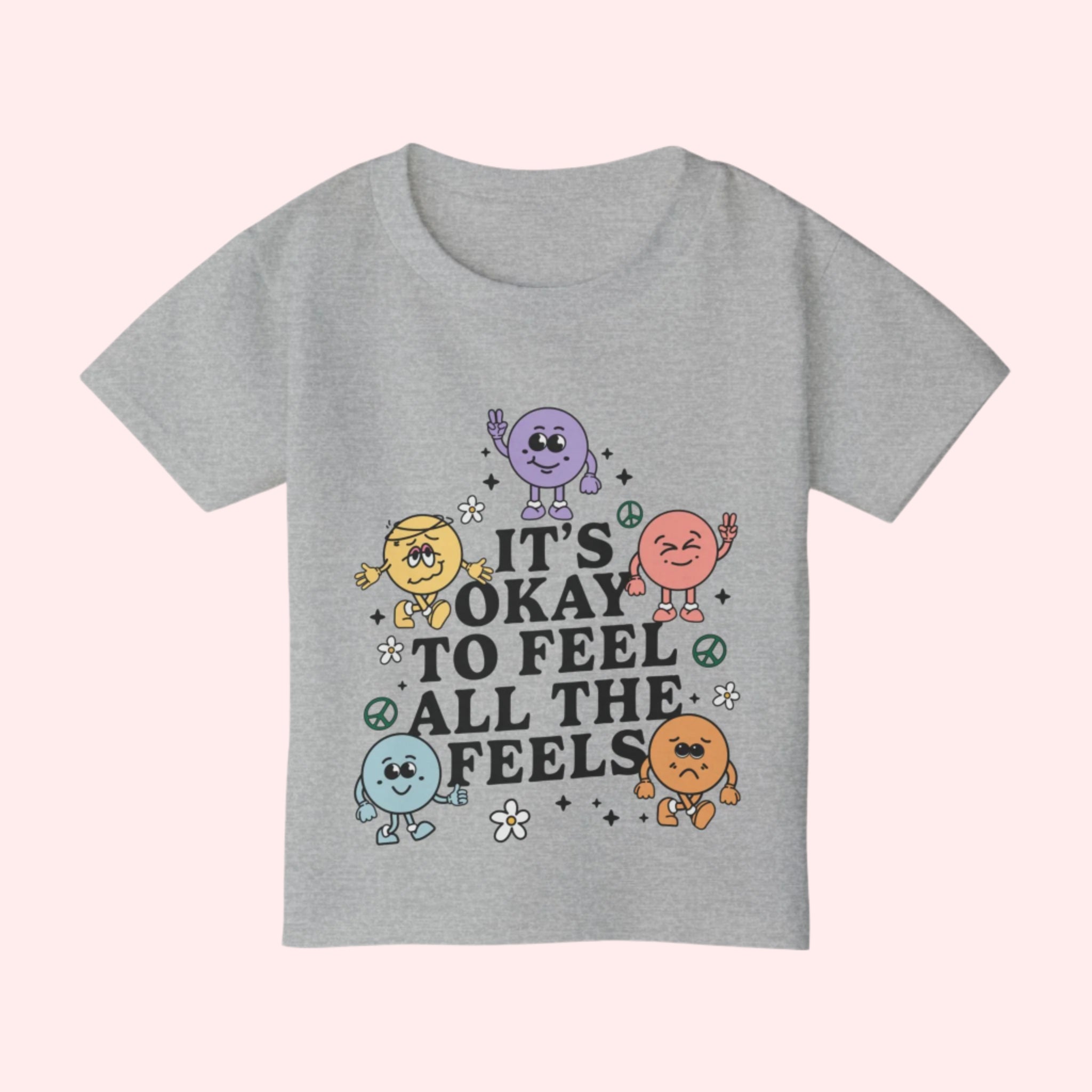Feel The Feels Toddler Shirt