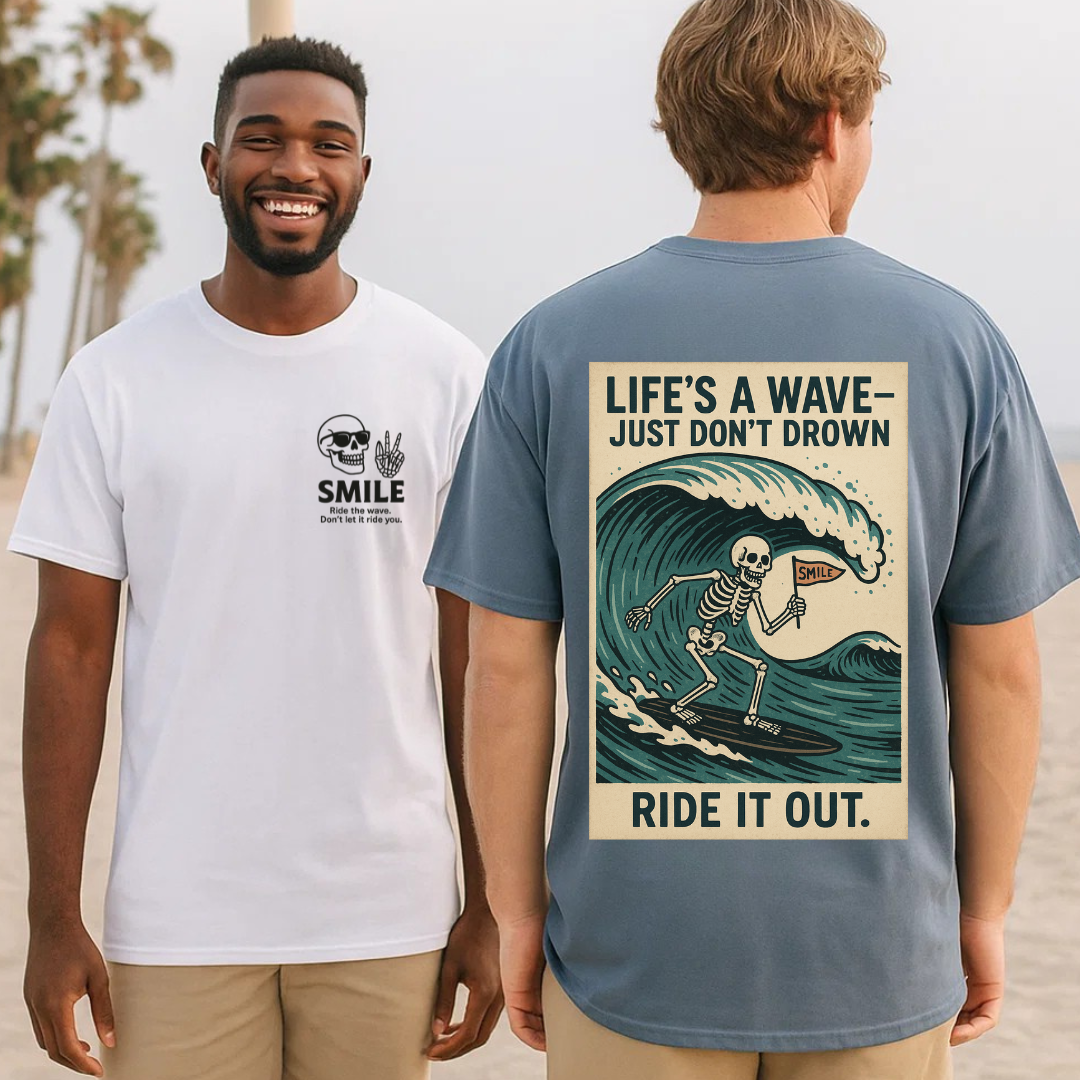 Smile Ride The Wave Shirt - Smile Clothing