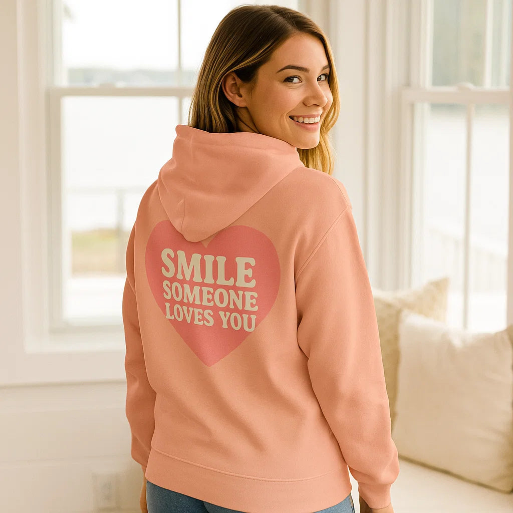 Smile “Someone Loves You” Hoodie