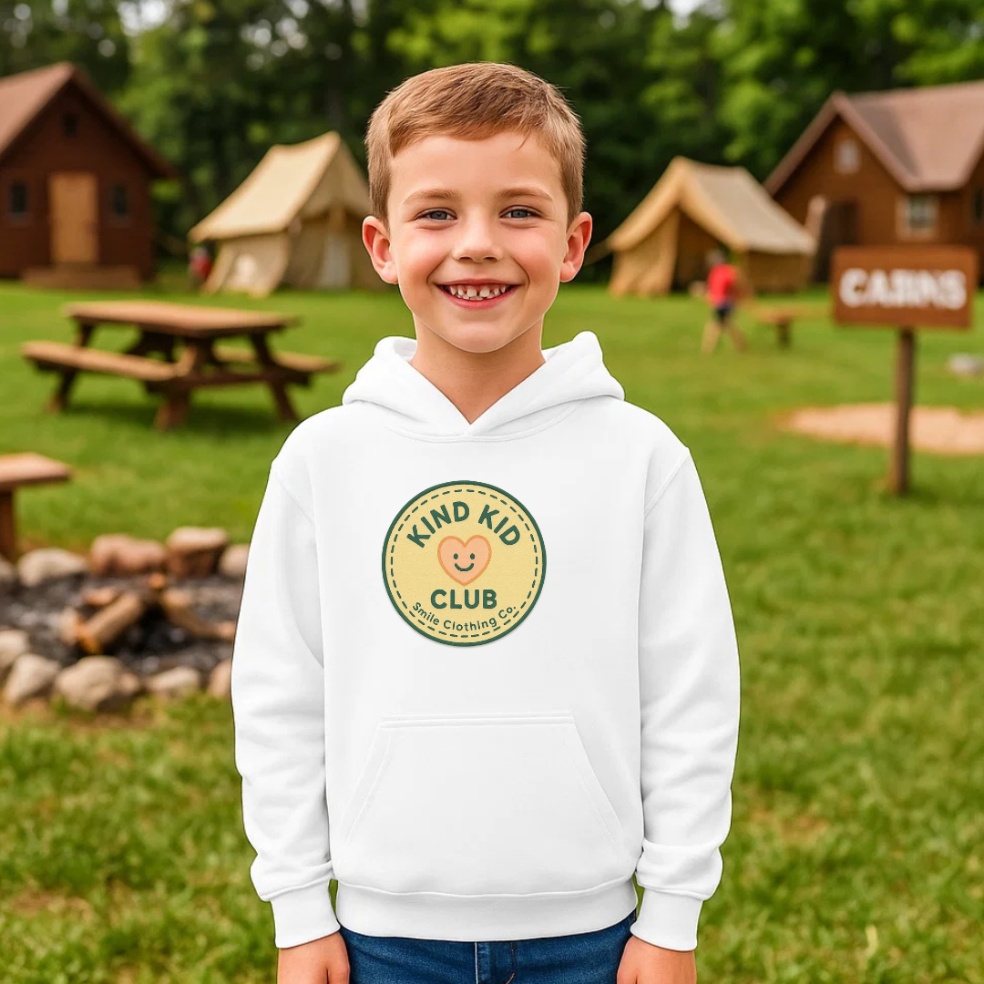 Smile “Kind Kid Club” Kids Hoodie