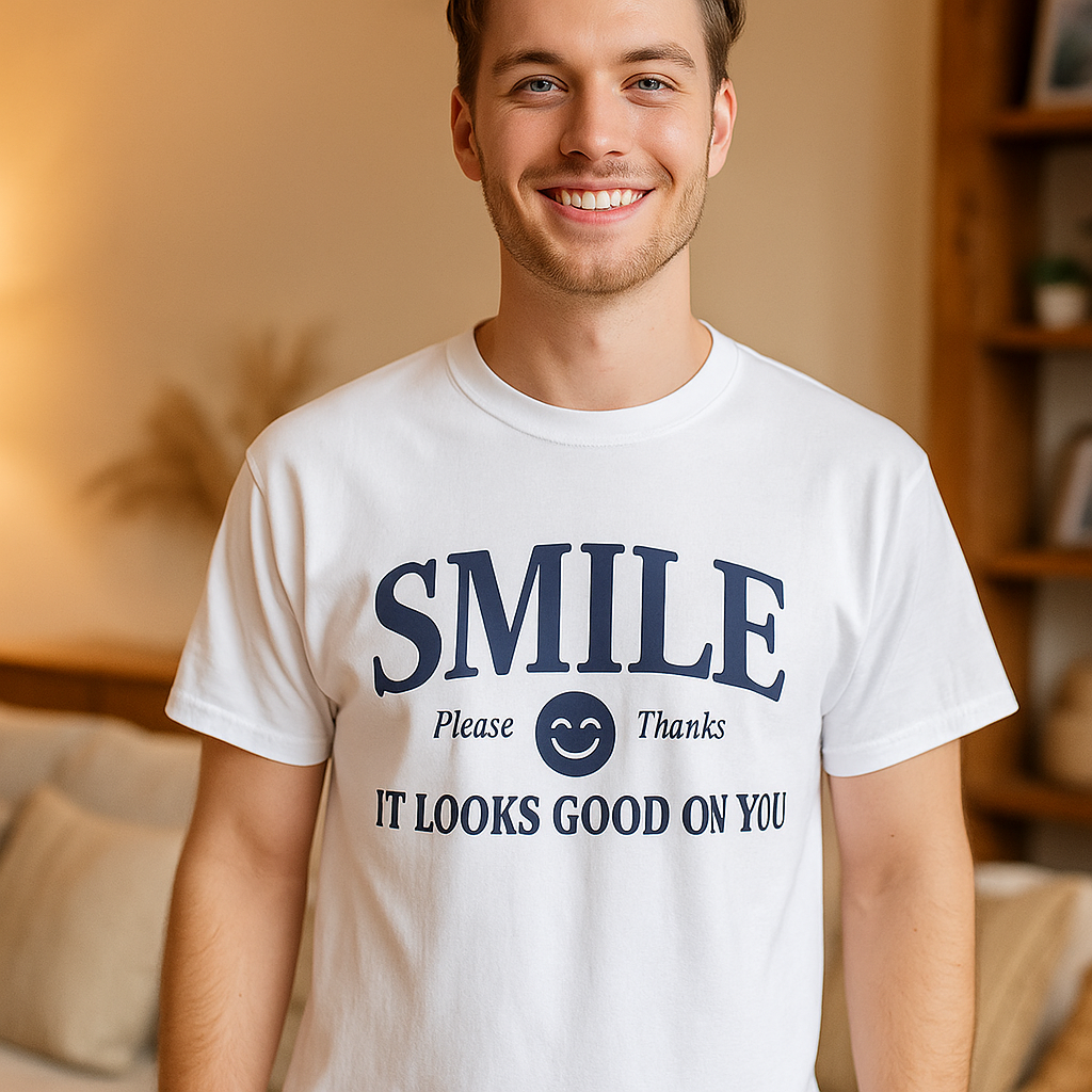 Smile It Looks Good On You Shirt