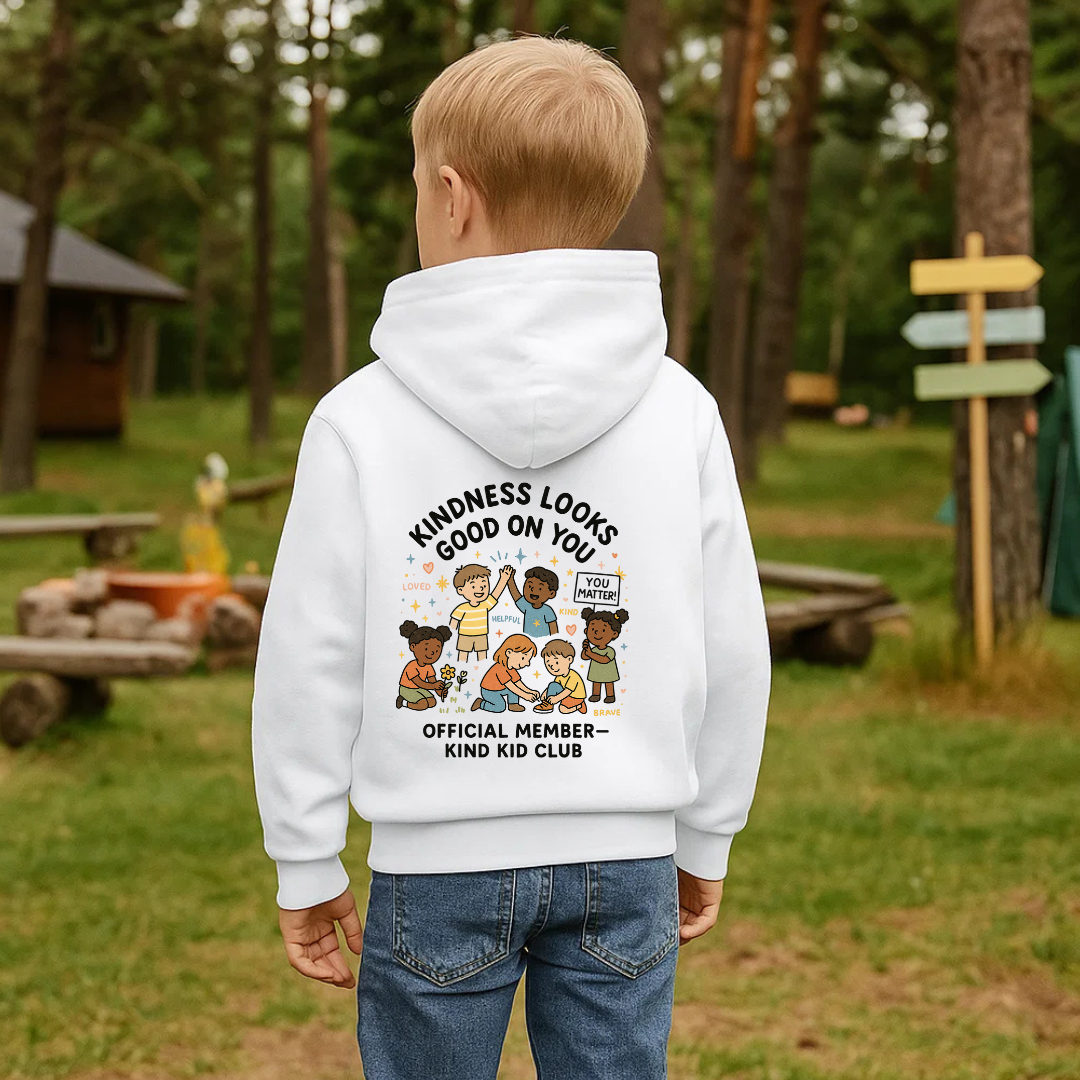 Smile “Kind Kid Club” Kids Hoodie