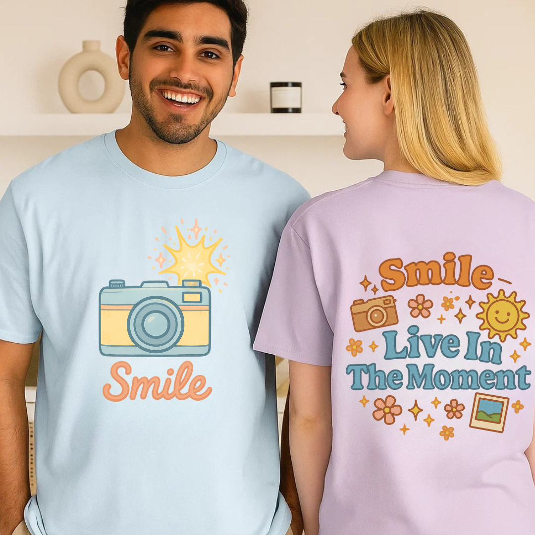 Smile “Live In The Moment” Shirt - Smile Clothing