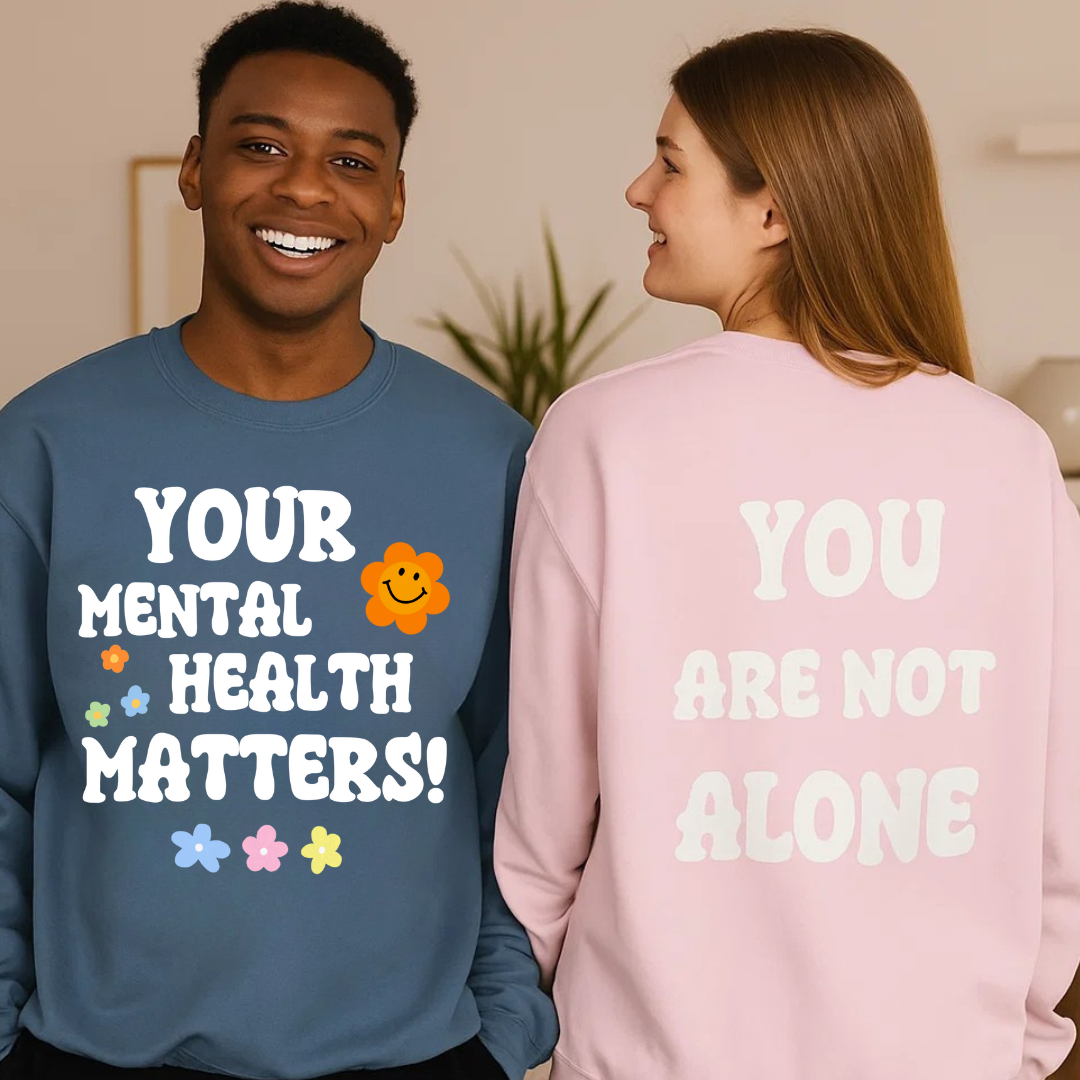 Mental Health Matters Crewneck - Smile Clothing