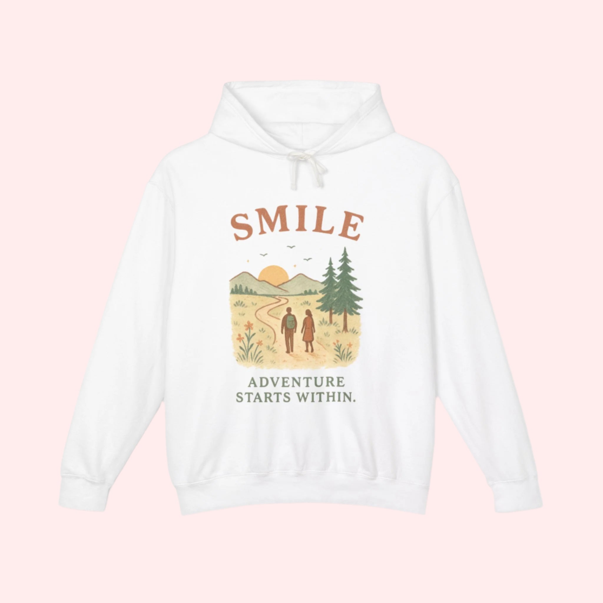 Smile “Adventures Start Within” Hoodie