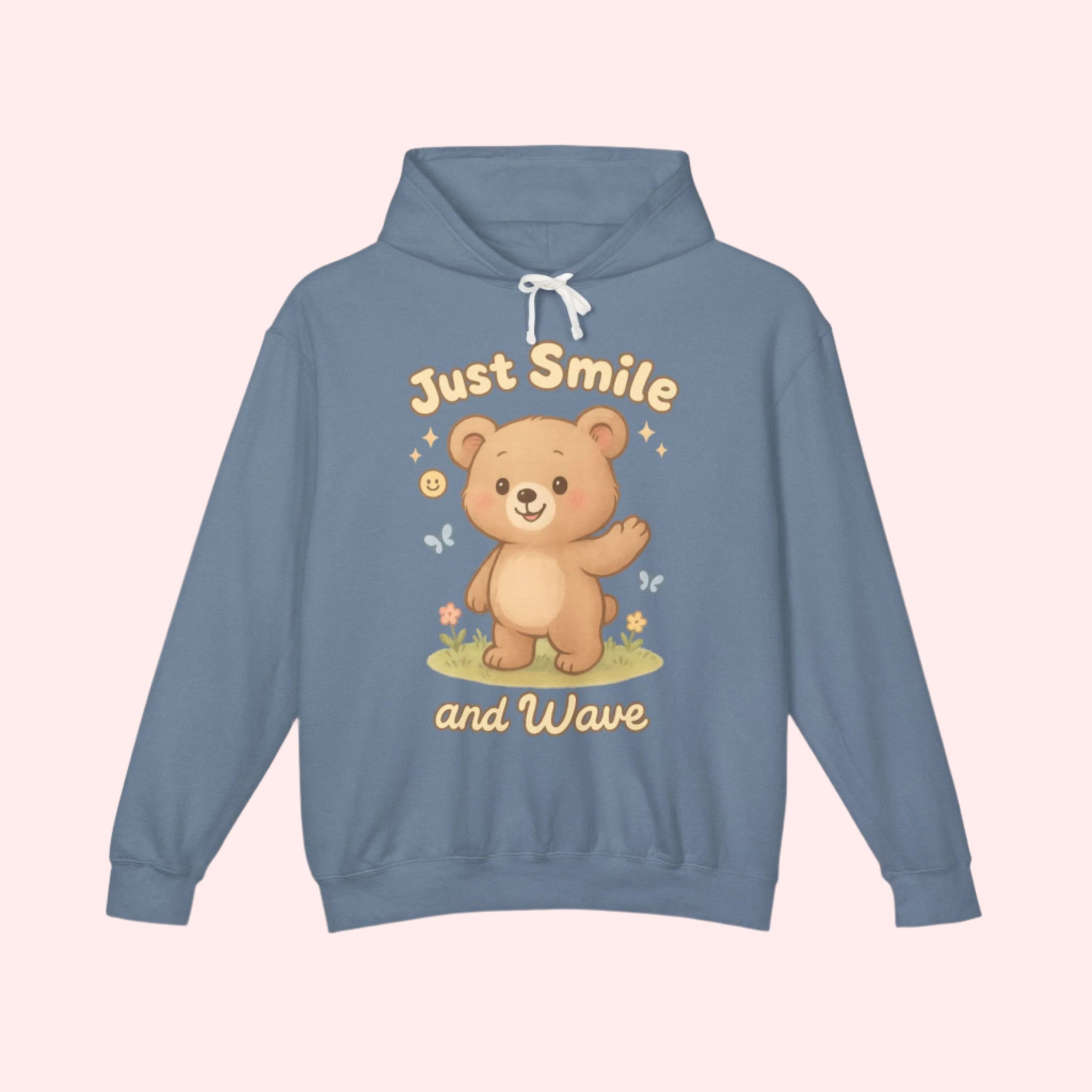 Just Smile And Wave Hoodie