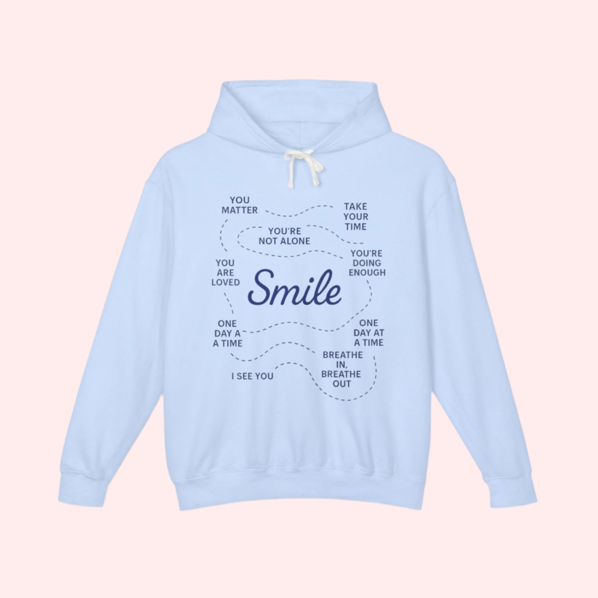 Smile Words That Heal Hoodie