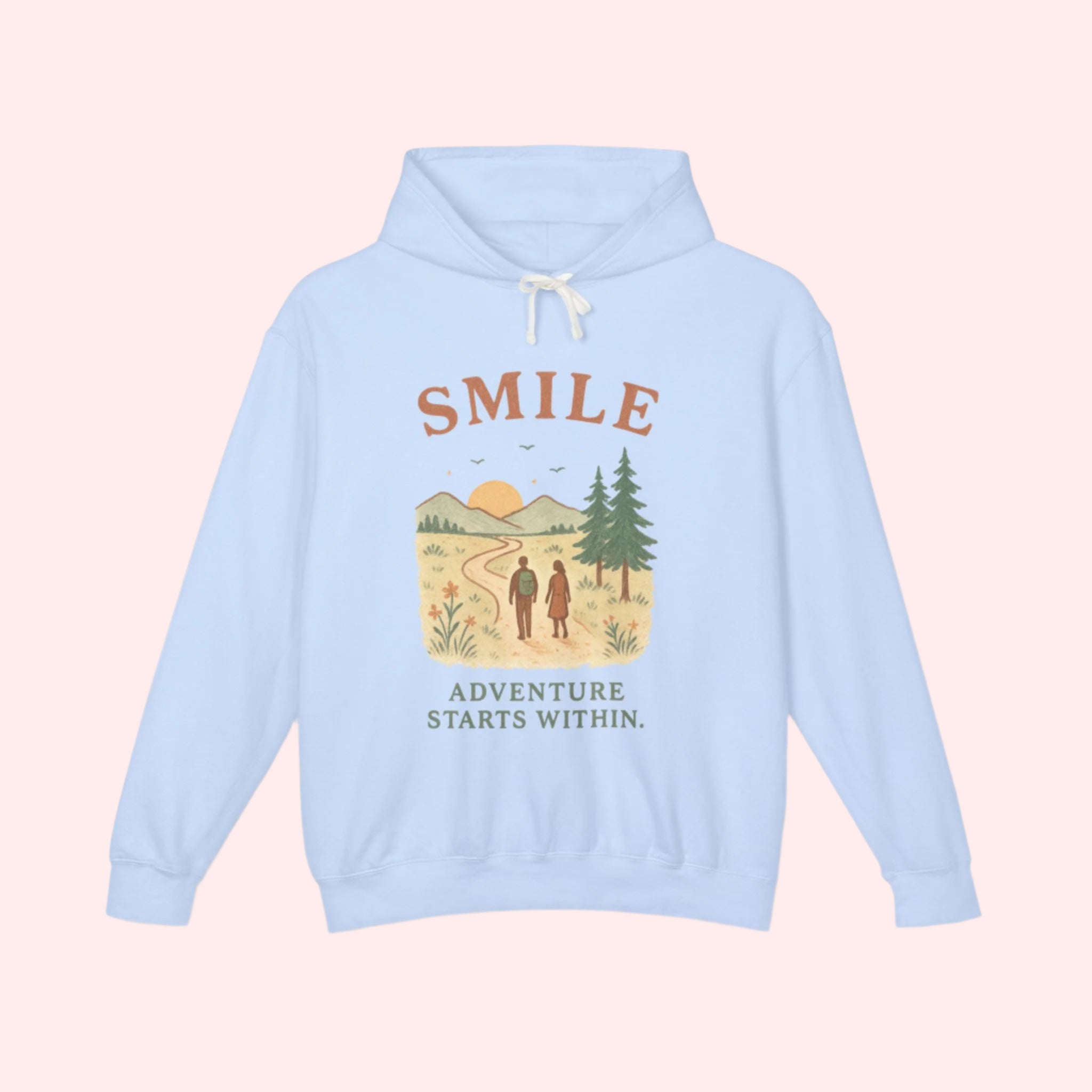 Smile “Adventures Start Within” Hoodie