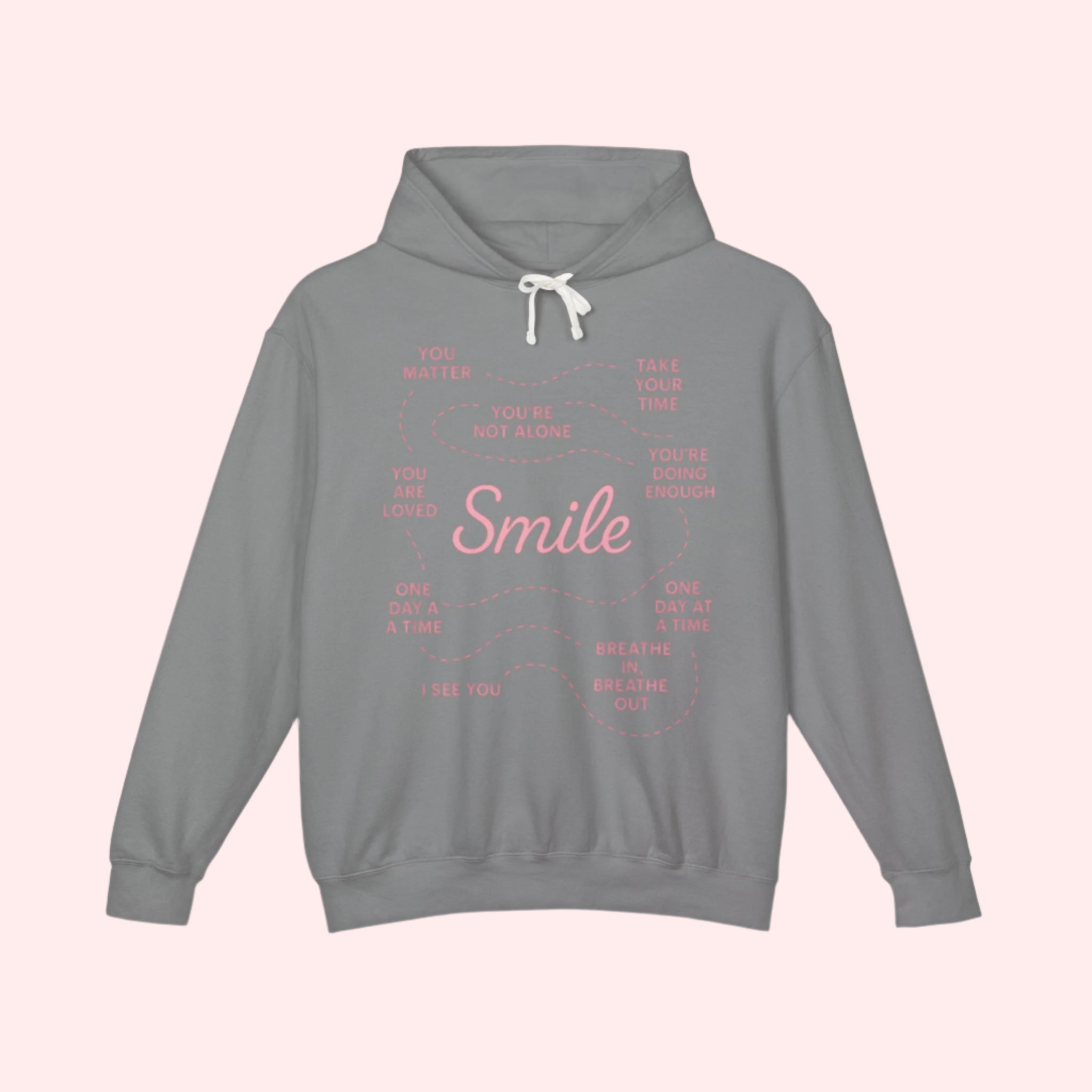 Smile Words That Heal Hoodie